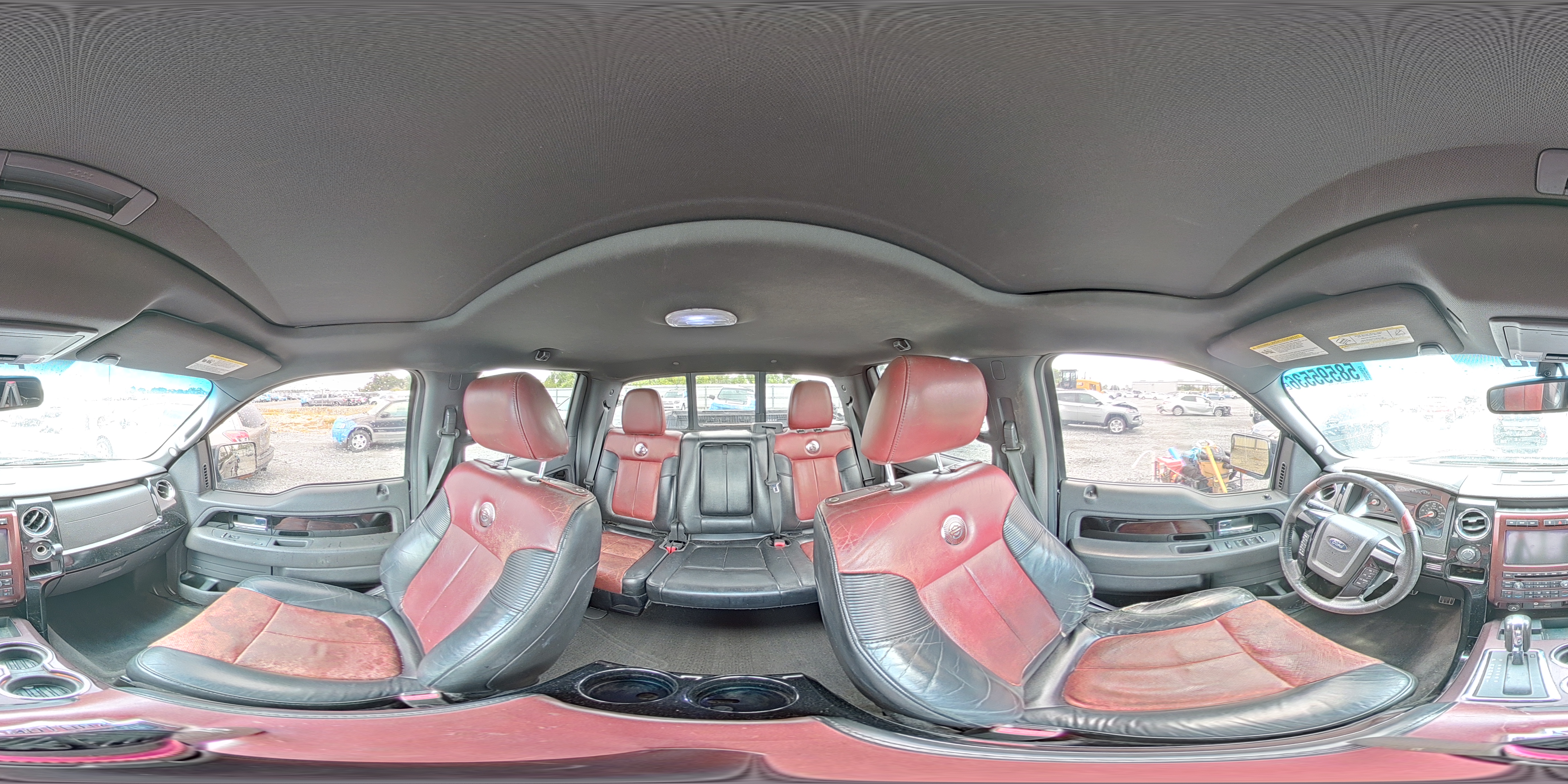 2010 Ford F150 Supercrew Black vin: 1FTFW1EV5AFB48629