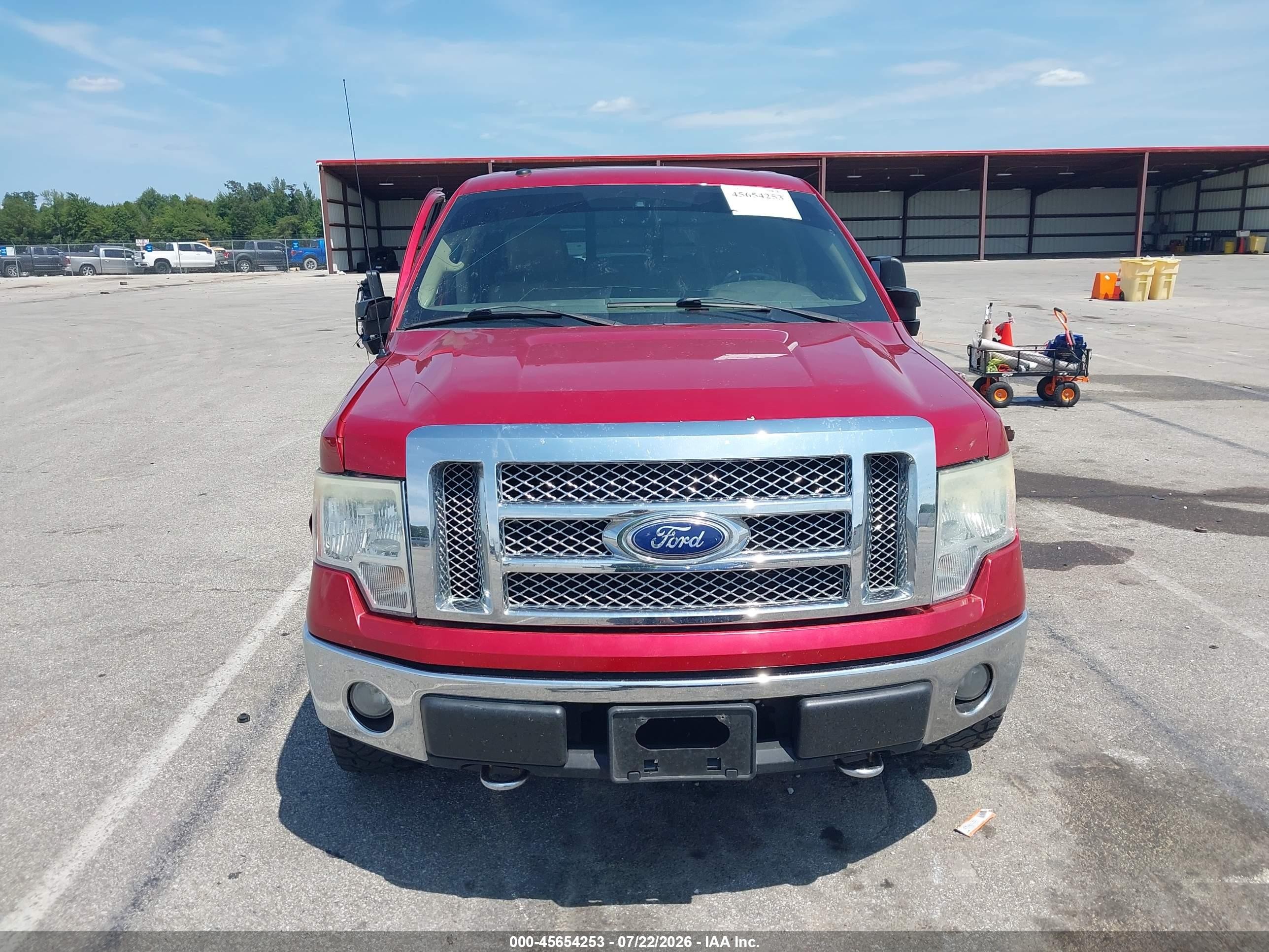 2010 Ford F-150 Fx4/harley-davidson/king Ranch/lariat/platinum/xl/xlt Красный vin: 1FTFW1EV5AFB56066