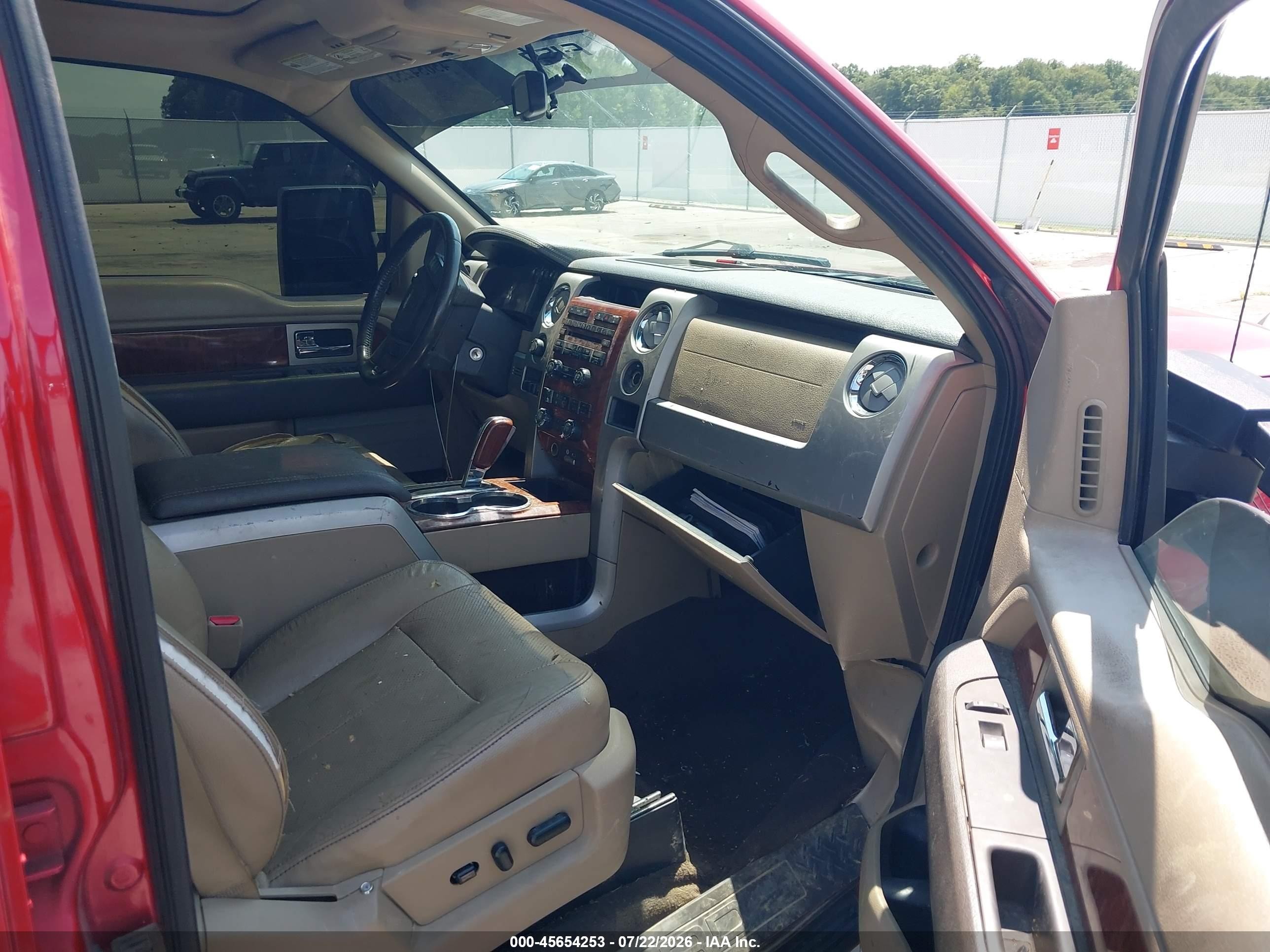 2010 Ford F-150 Fx4/harley-davidson/king Ranch/lariat/platinum/xl/xlt Красный vin: 1FTFW1EV5AFB56066