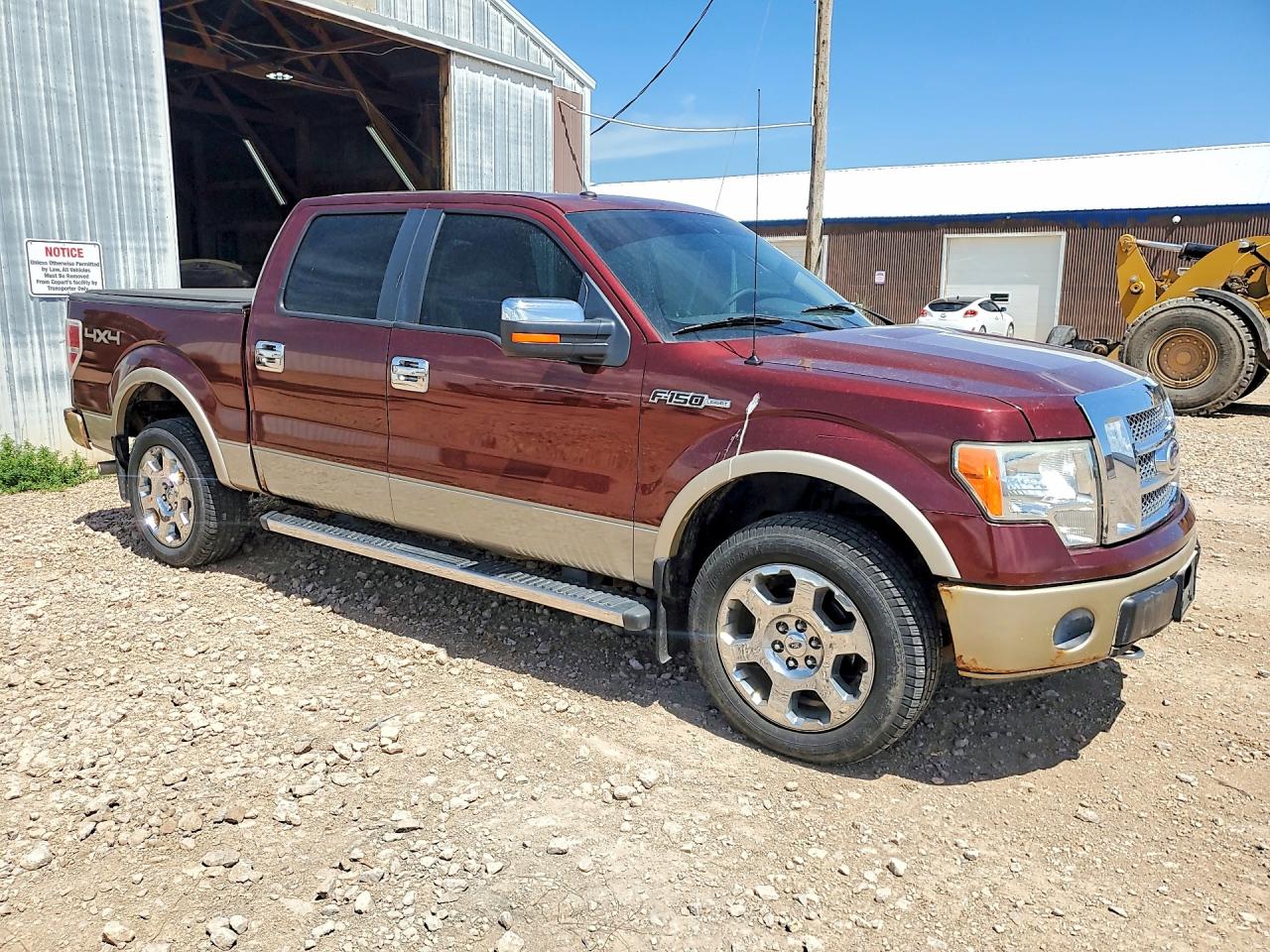 2010 Ford F150 Supercrew Maroon vin: 1FTFW1EV5AFB67052