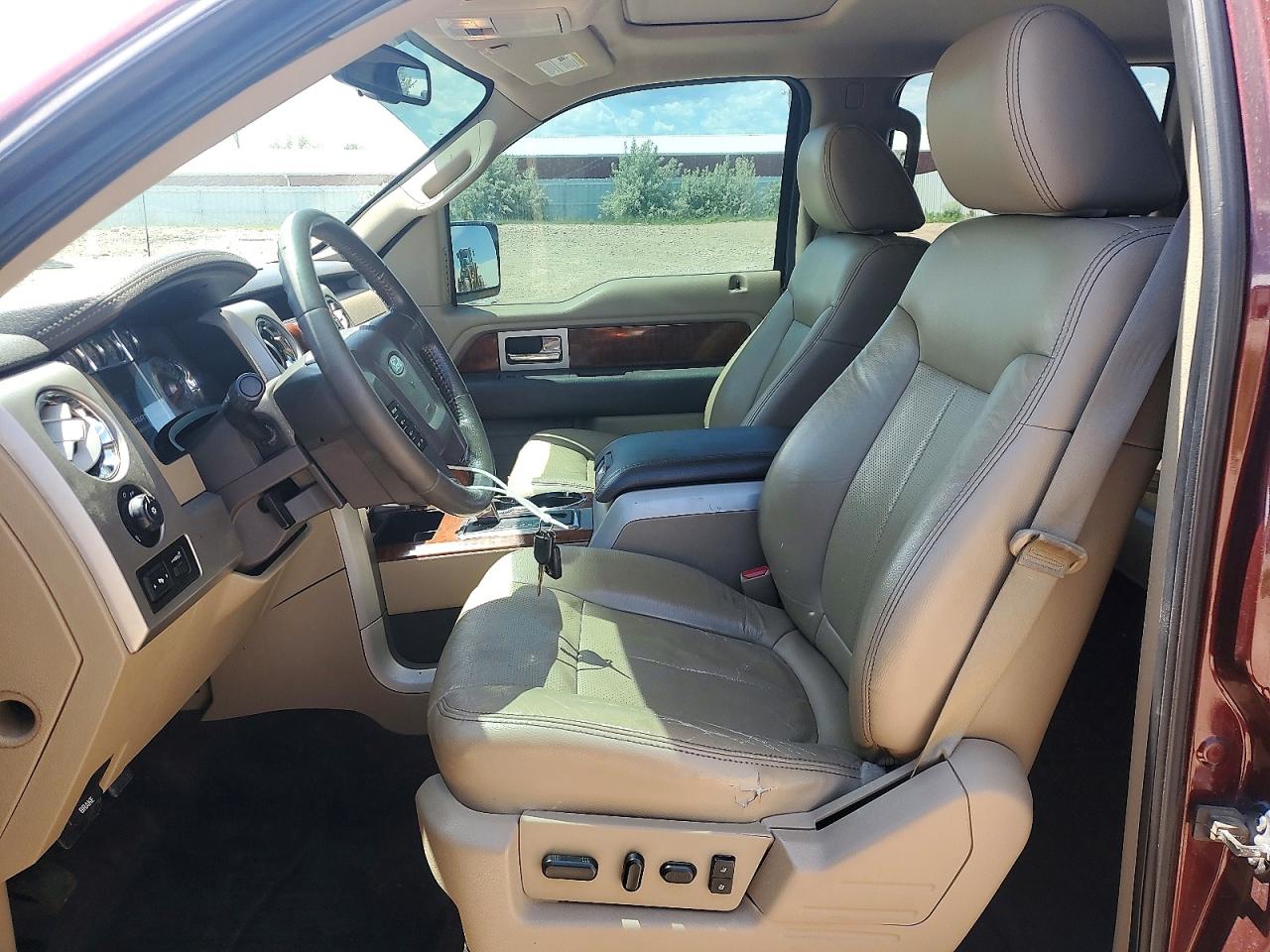 2010 Ford F150 Supercrew Maroon vin: 1FTFW1EV5AFB67052