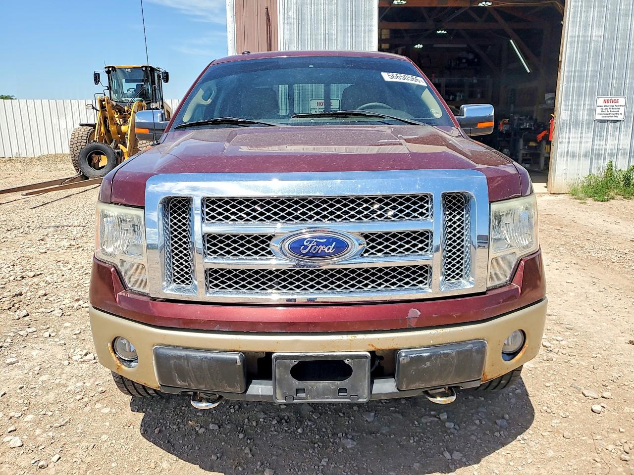 2010 Ford F150 Supercrew Maroon vin: 1FTFW1EV5AFB67052