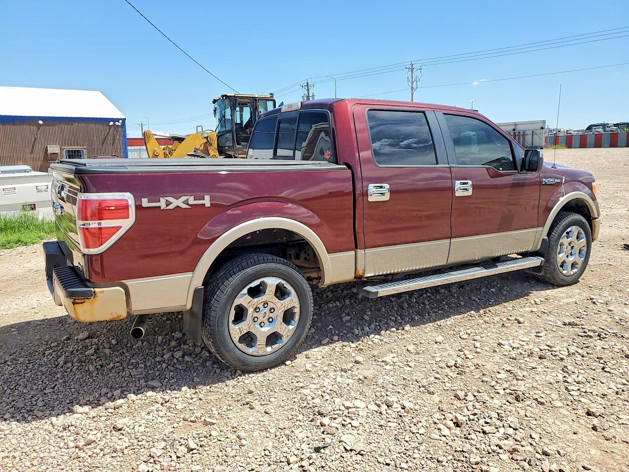 2010 Ford F150 Supercrew Maroon vin: 1FTFW1EV5AFB67052