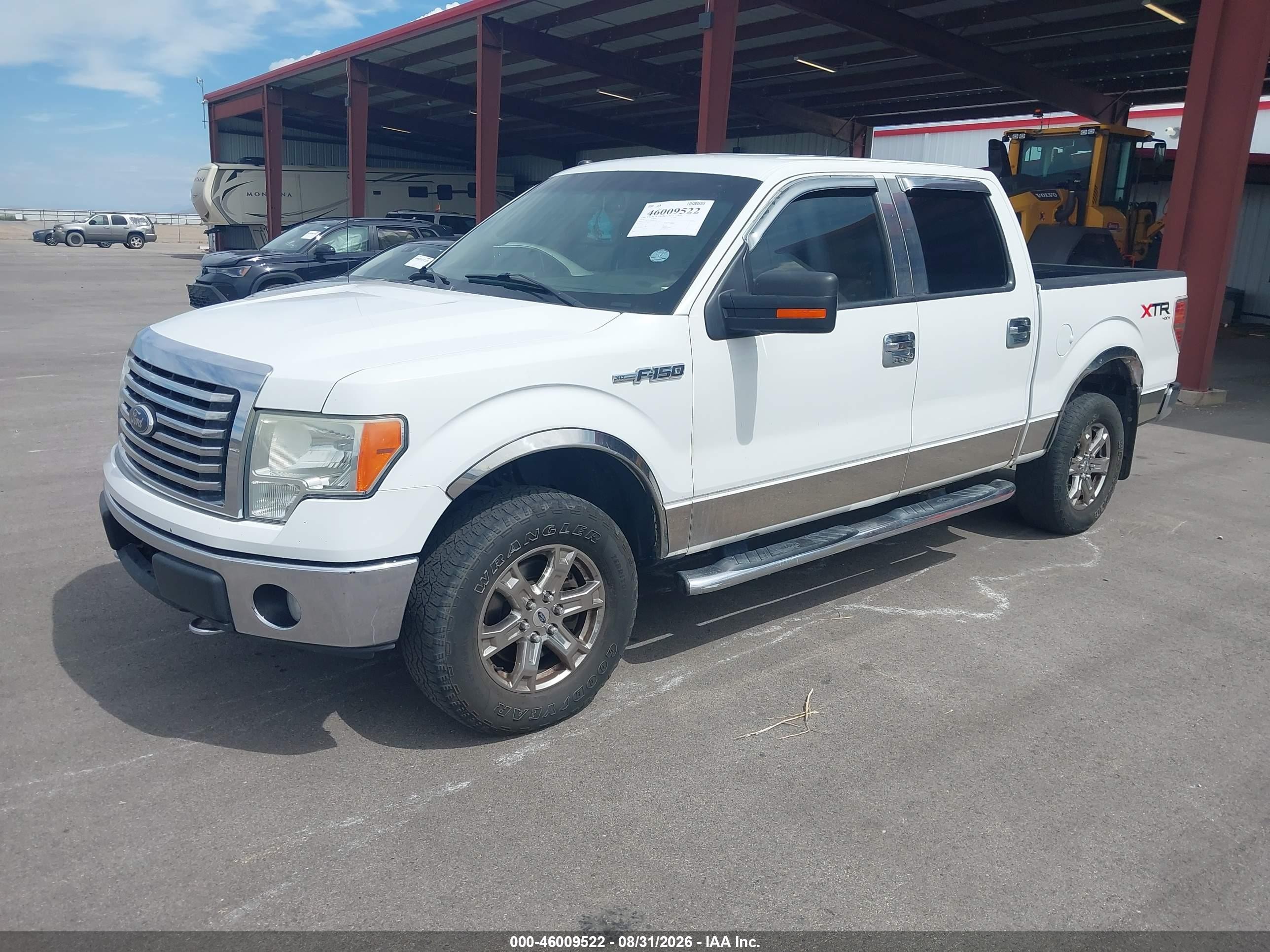 2010 Ford F-150 Fx4/harley-davidson/king Ranch/lariat/platinum/xl/xlt White vin: 1FTFW1EV5AFB72767