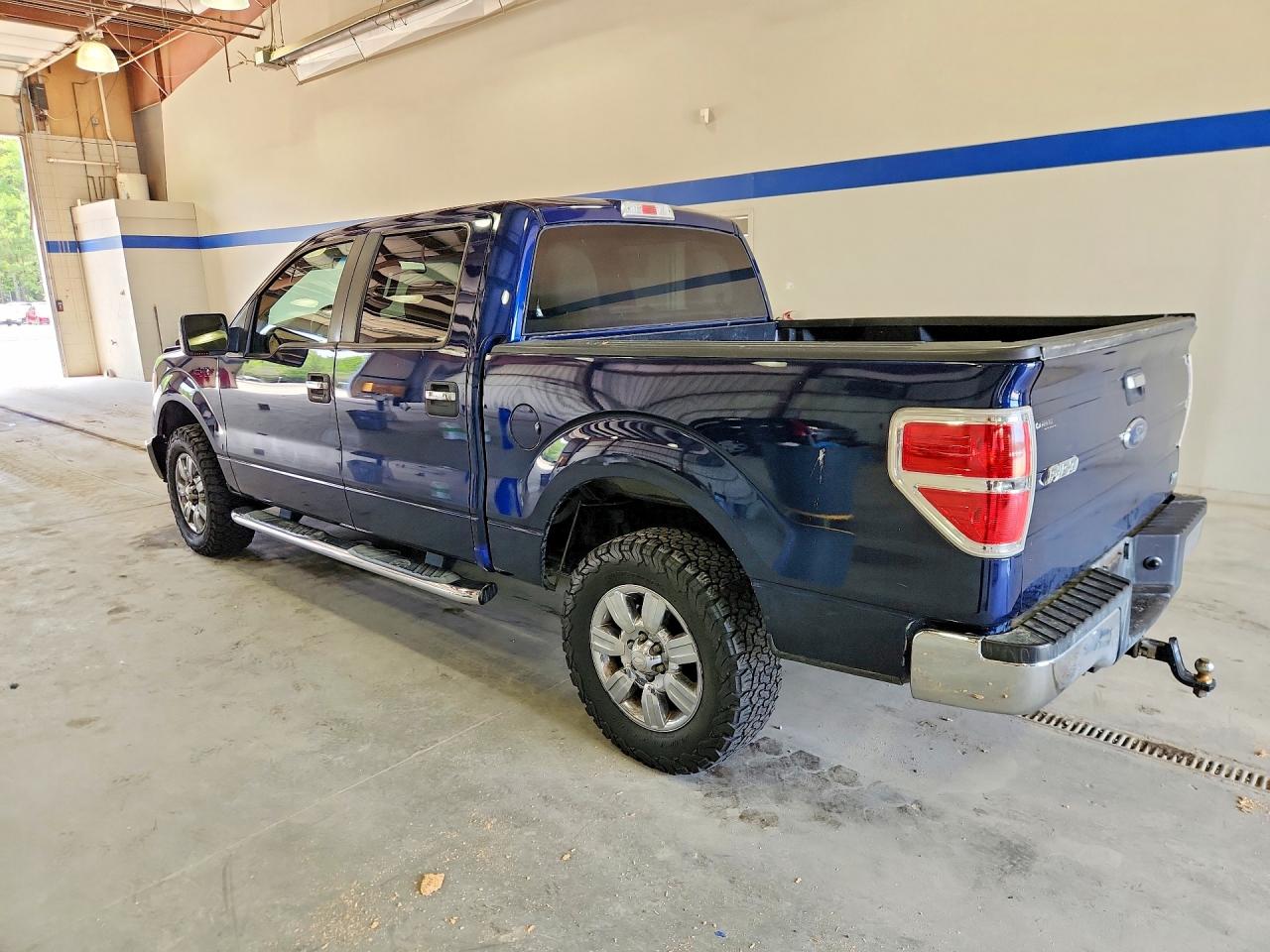 2010 Ford F150 Supercrew Blue vin: 1FTFW1EV5AFB92503