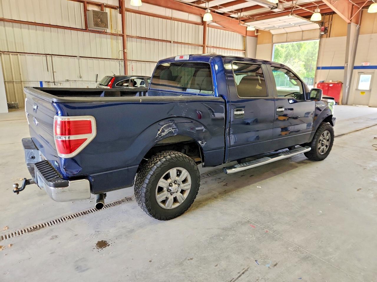 2010 Ford F150 Supercrew Blue vin: 1FTFW1EV5AFB92503
