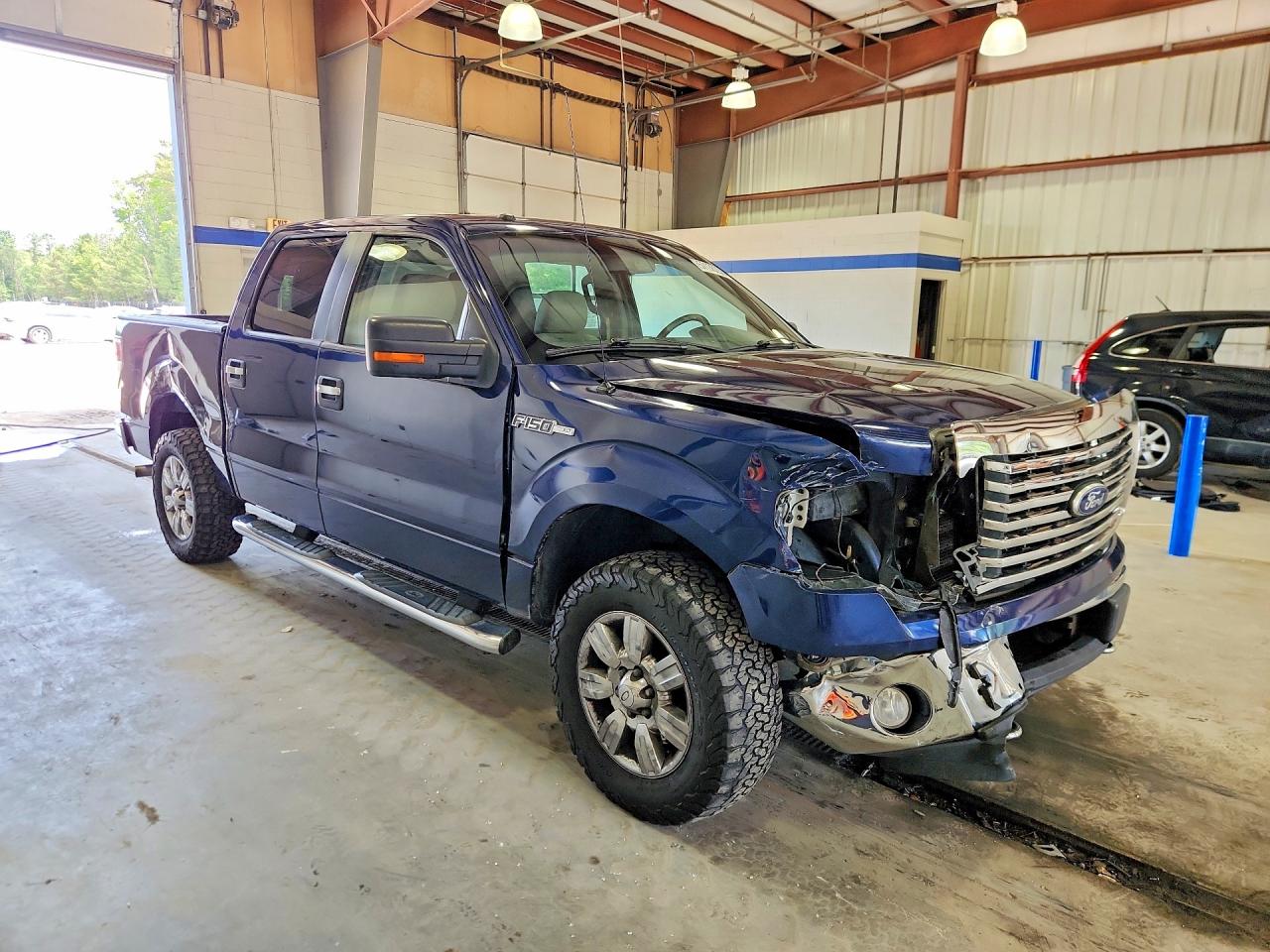 2010 Ford F150 Supercrew Blue vin: 1FTFW1EV5AFB92503