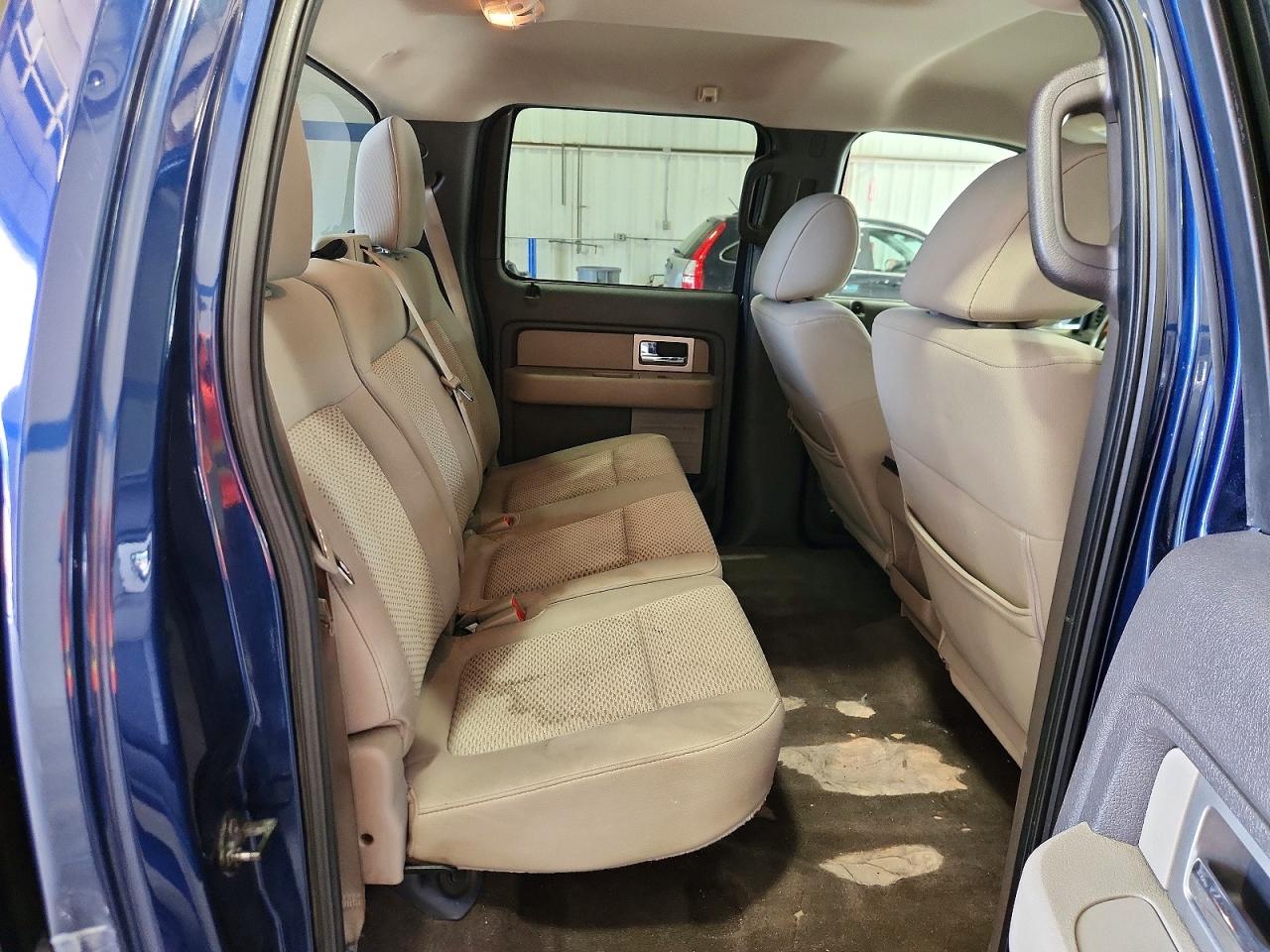 2010 Ford F150 Supercrew Blue vin: 1FTFW1EV5AFB92503