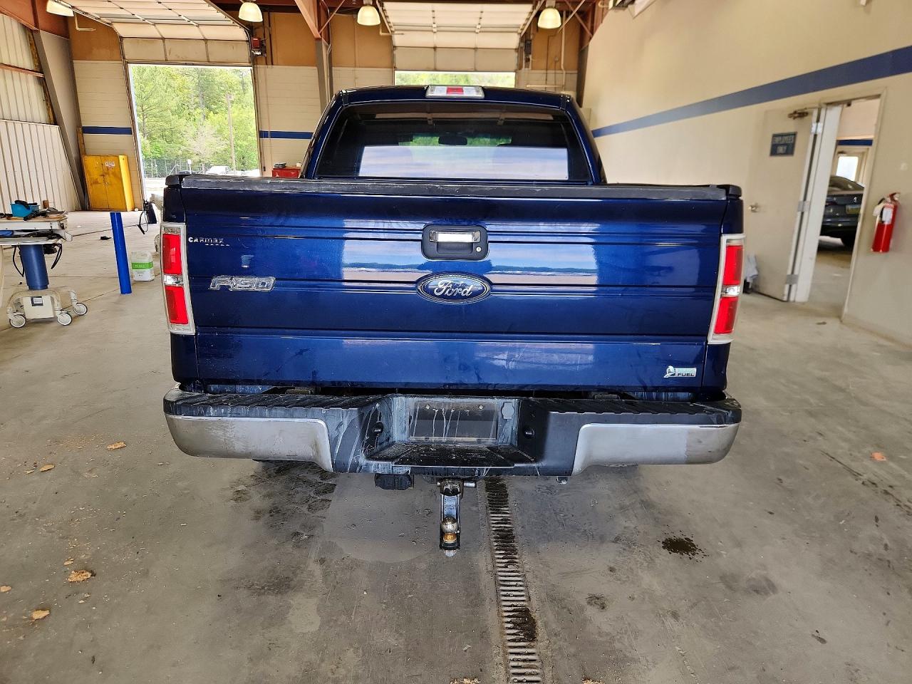 2010 Ford F150 Supercrew Blue vin: 1FTFW1EV5AFB92503