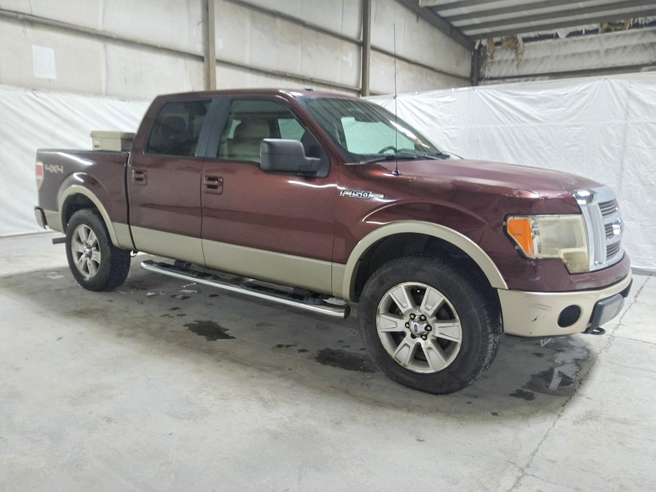 2010 Ford F150 Supercrew Maroon vin: 1FTFW1EV5AFB94283