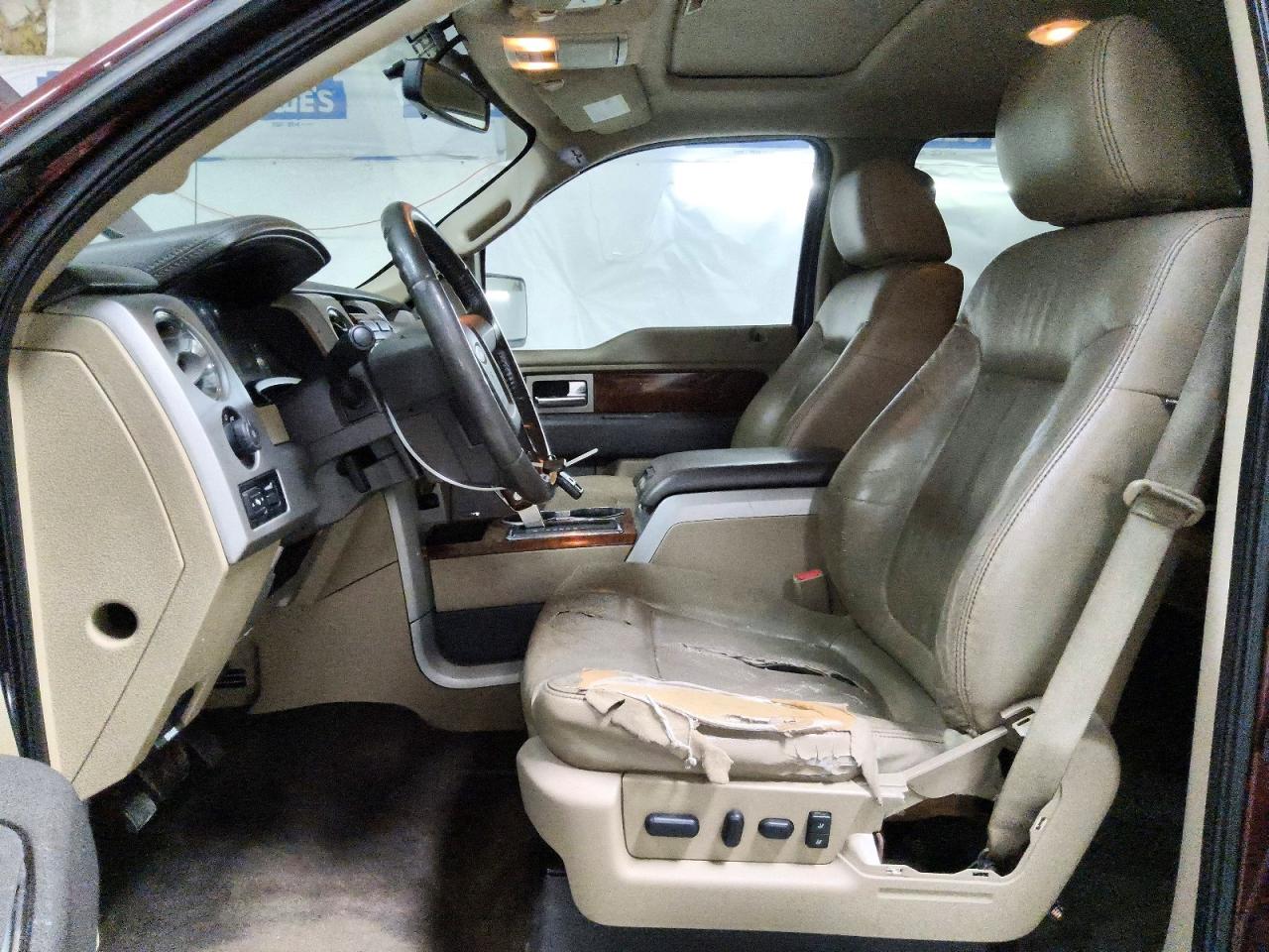 2010 Ford F150 Supercrew Maroon vin: 1FTFW1EV5AFB94283