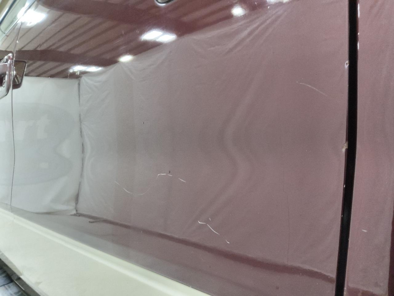 2010 Ford F150 Supercrew Maroon vin: 1FTFW1EV5AFB94283 Damage: Left Rear Door, Multiple Scratches Heavy, 3