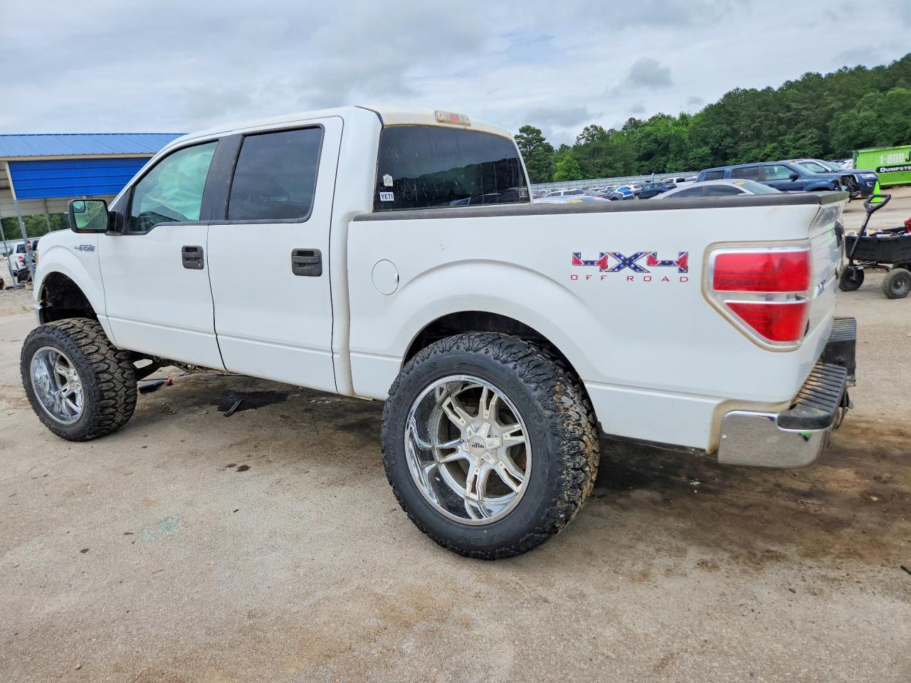 2010 Ford F150 Supercrew White vin: 1FTFW1EV5AFC11230