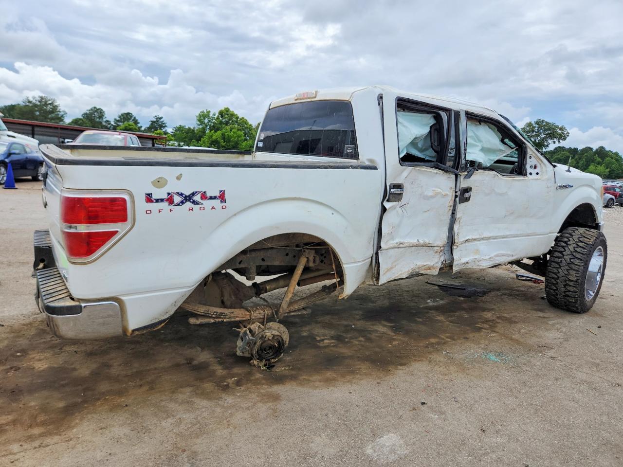 2010 Ford F150 Supercrew White vin: 1FTFW1EV5AFC11230