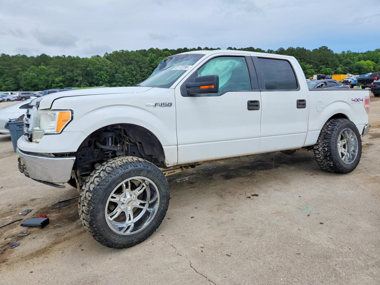 2010 Ford F150 Supercrew White vin: 1FTFW1EV5AFC11230