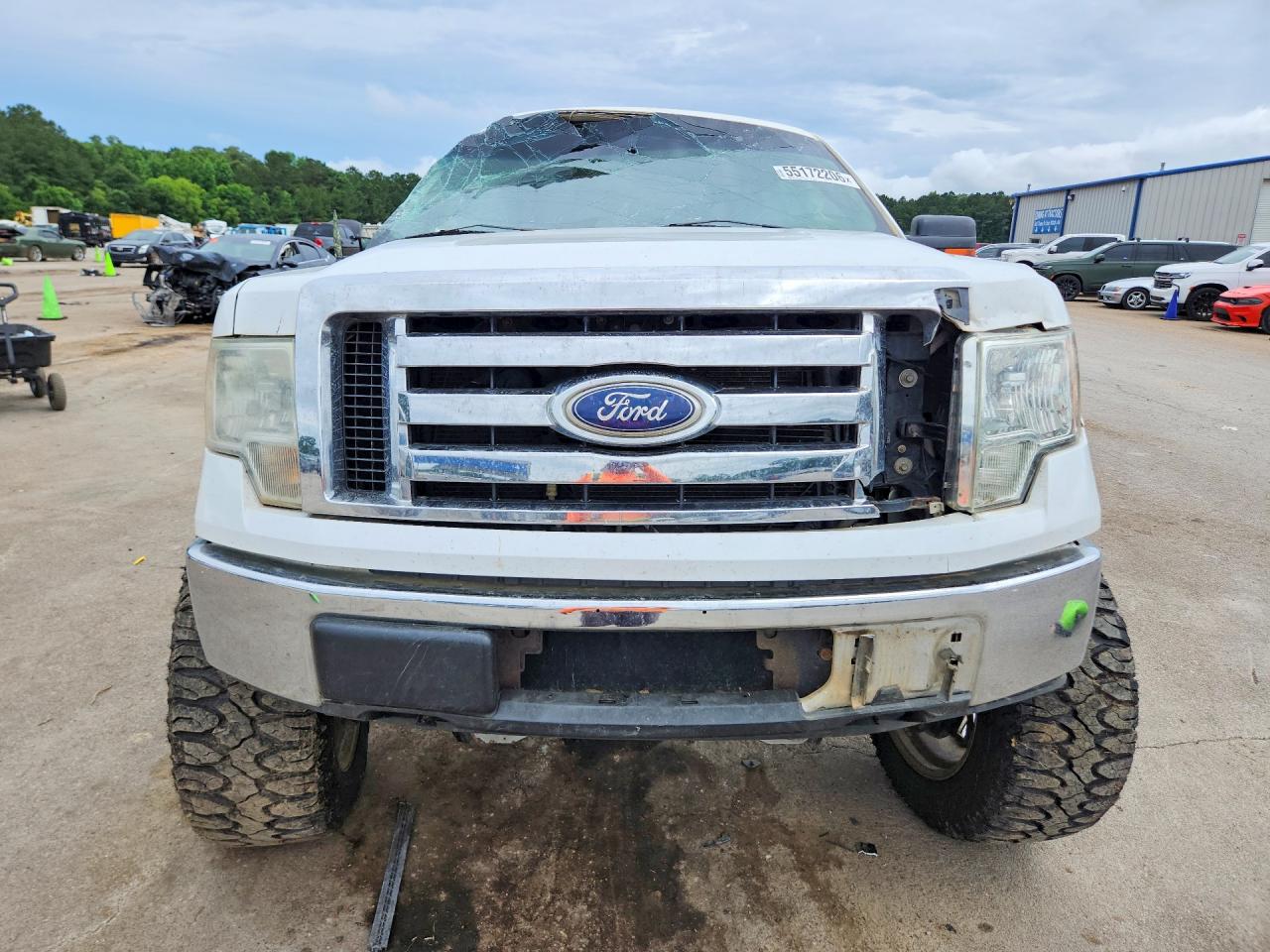 2010 Ford F150 Supercrew White vin: 1FTFW1EV5AFC11230