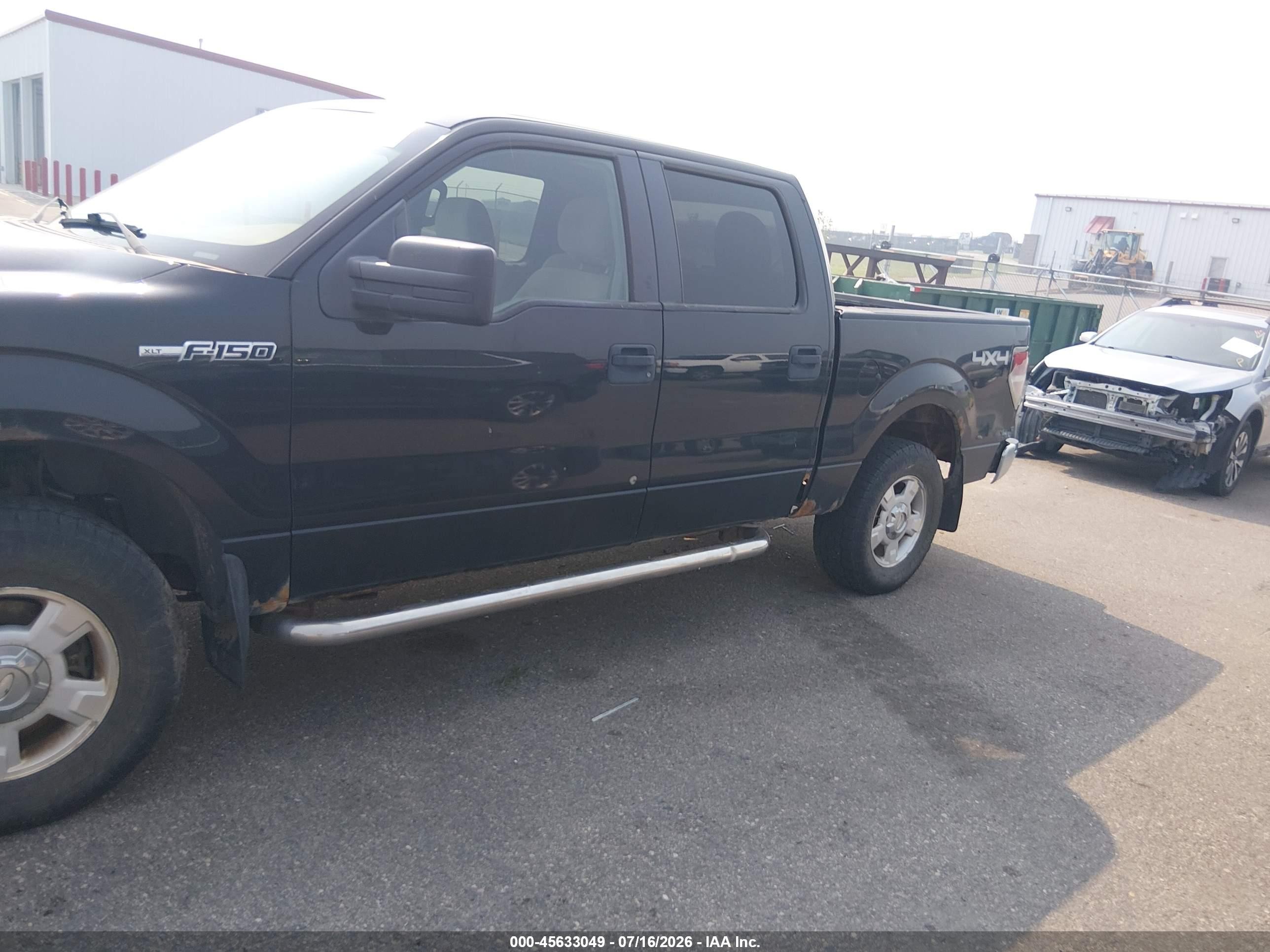 2010 Ford F-150 Fx4/harley-davidson/king Ranch/lariat/platinum/xl/xlt Black vin: 1FTFW1EV5AFC36564