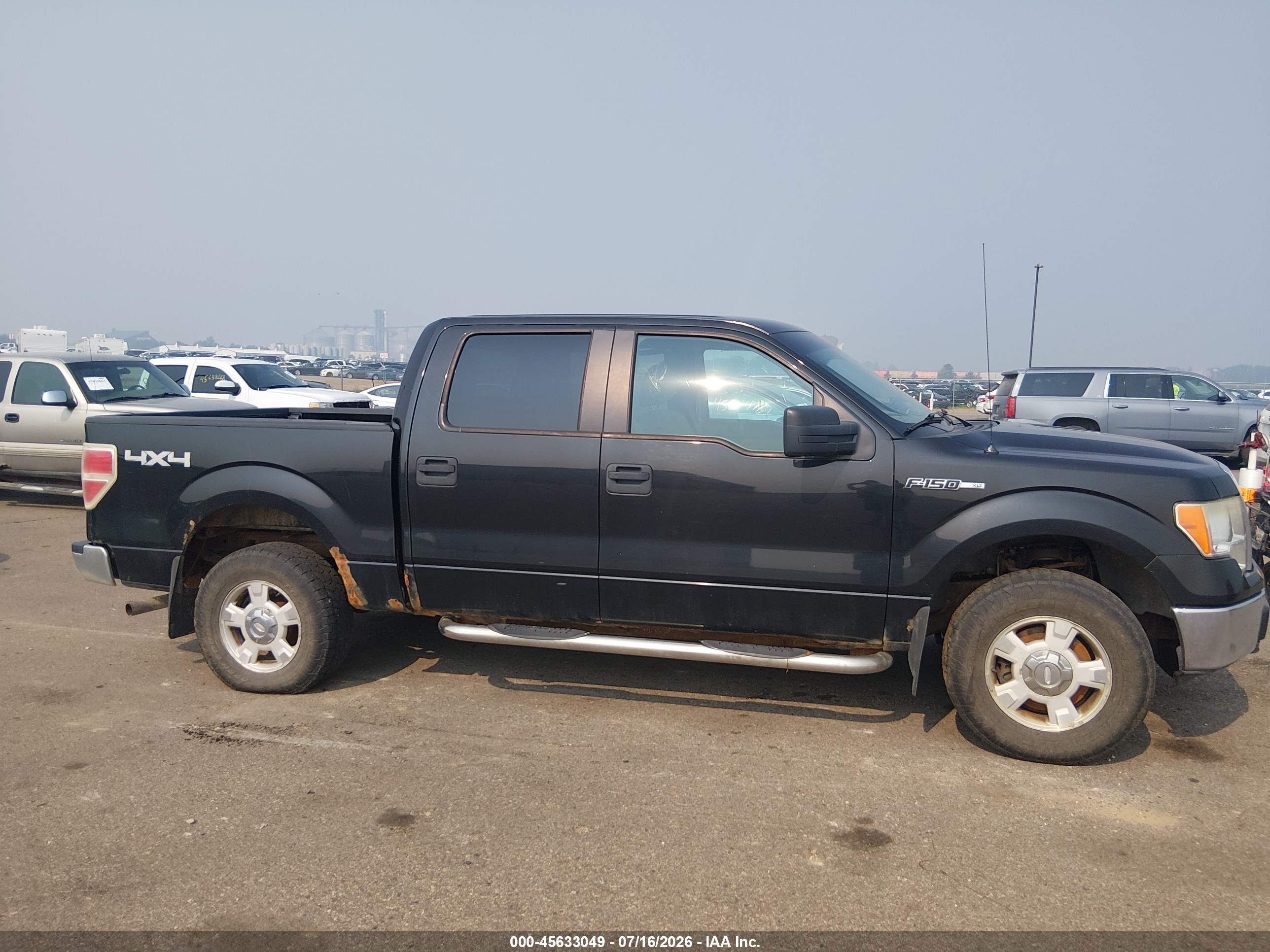 2010 Ford F-150 Fx4/harley-davidson/king Ranch/lariat/platinum/xl/xlt Black vin: 1FTFW1EV5AFC36564