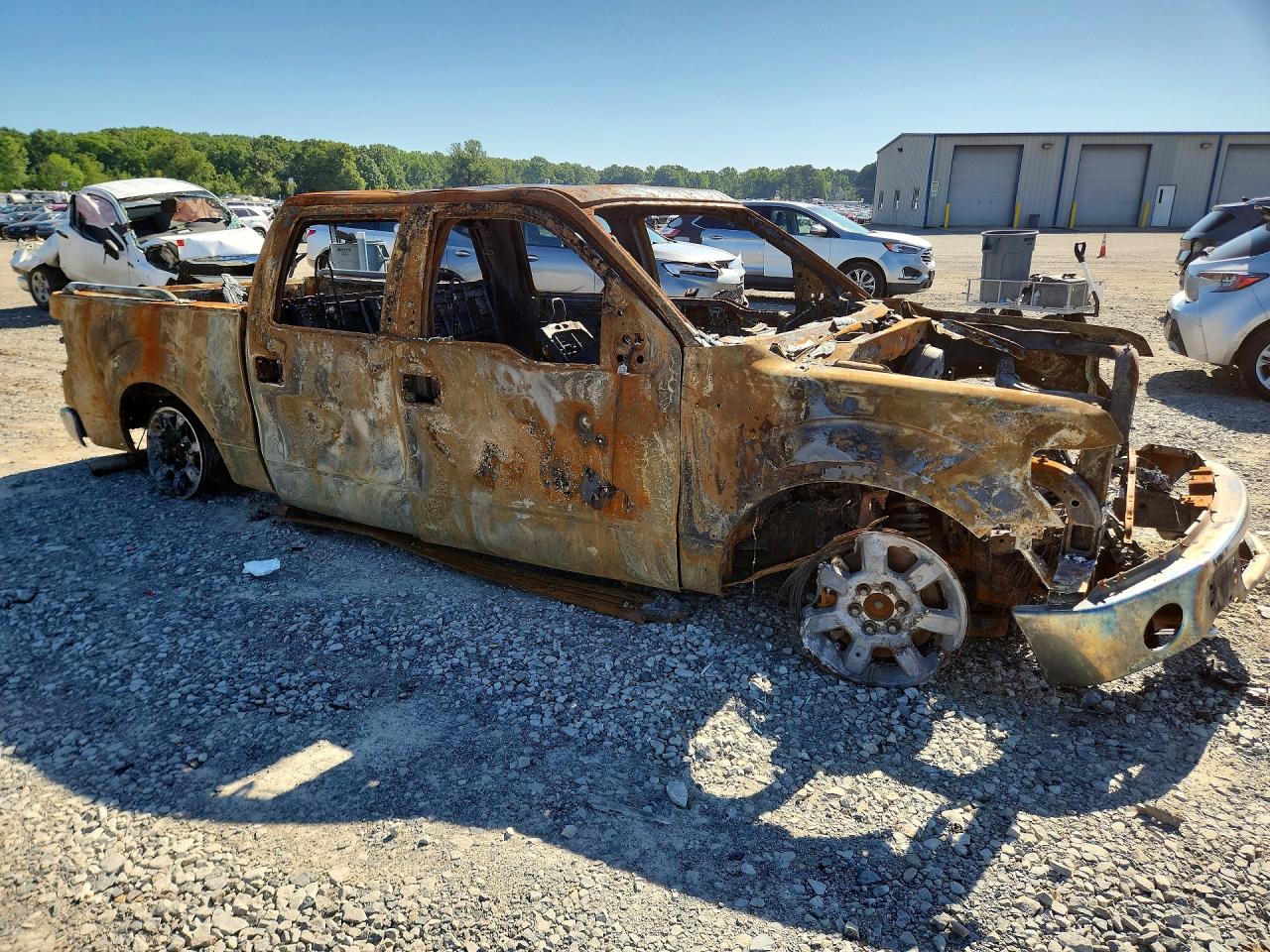 2010 Ford F150 Supercrew Burn vin: 1FTFW1EV5AFC68494