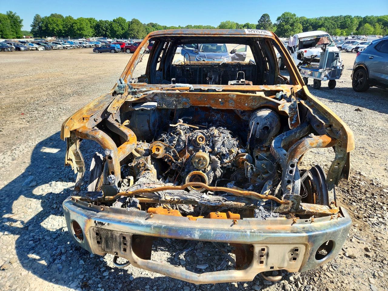 2010 Ford F150 Supercrew Burn vin: 1FTFW1EV5AFC68494