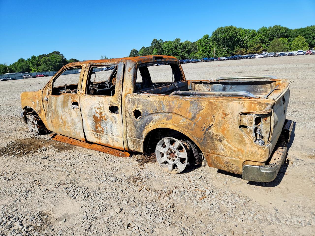 2010 Ford F150 Supercrew Burn vin: 1FTFW1EV5AFC68494