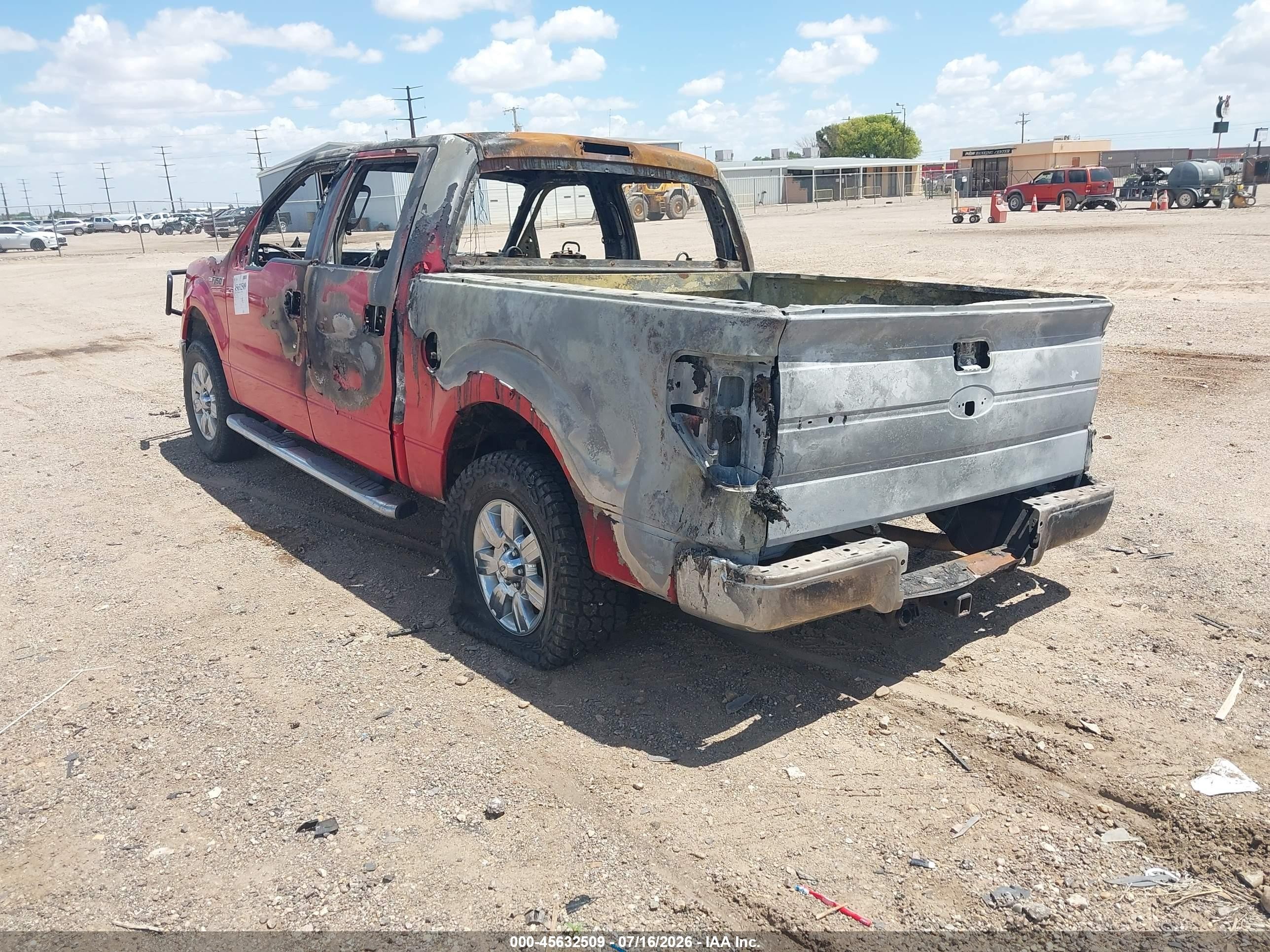 2010 Ford F-150 Fx4/harley-davidson/king Ranch/lariat/platinum/xl/xlt Red vin: 1FTFW1EV5AFC78068