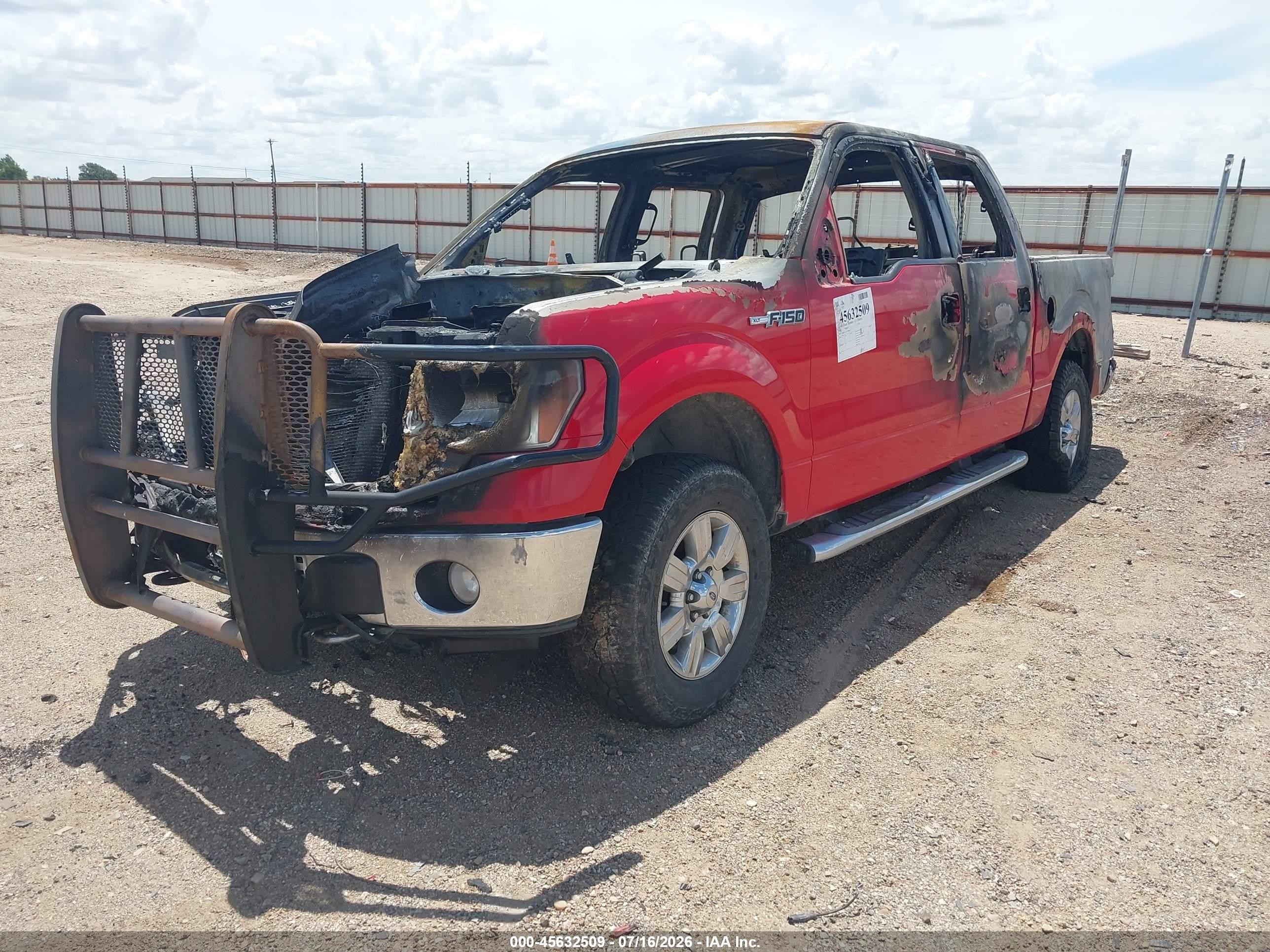 2010 Ford F-150 Fx4/harley-davidson/king Ranch/lariat/platinum/xl/xlt Red vin: 1FTFW1EV5AFC78068