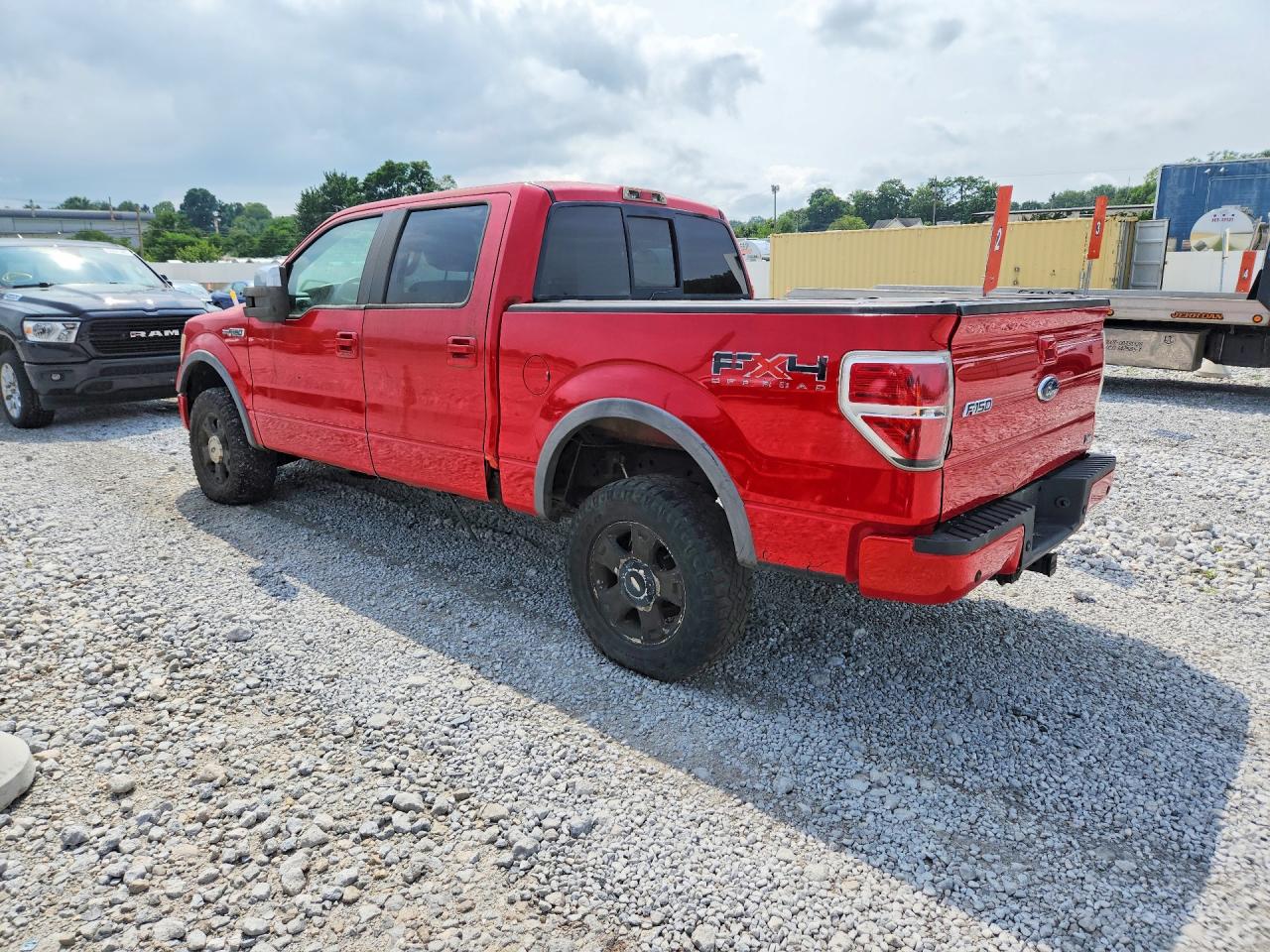 2010 Ford F150 Supercrew Red vin: 1FTFW1EV5AFC83075