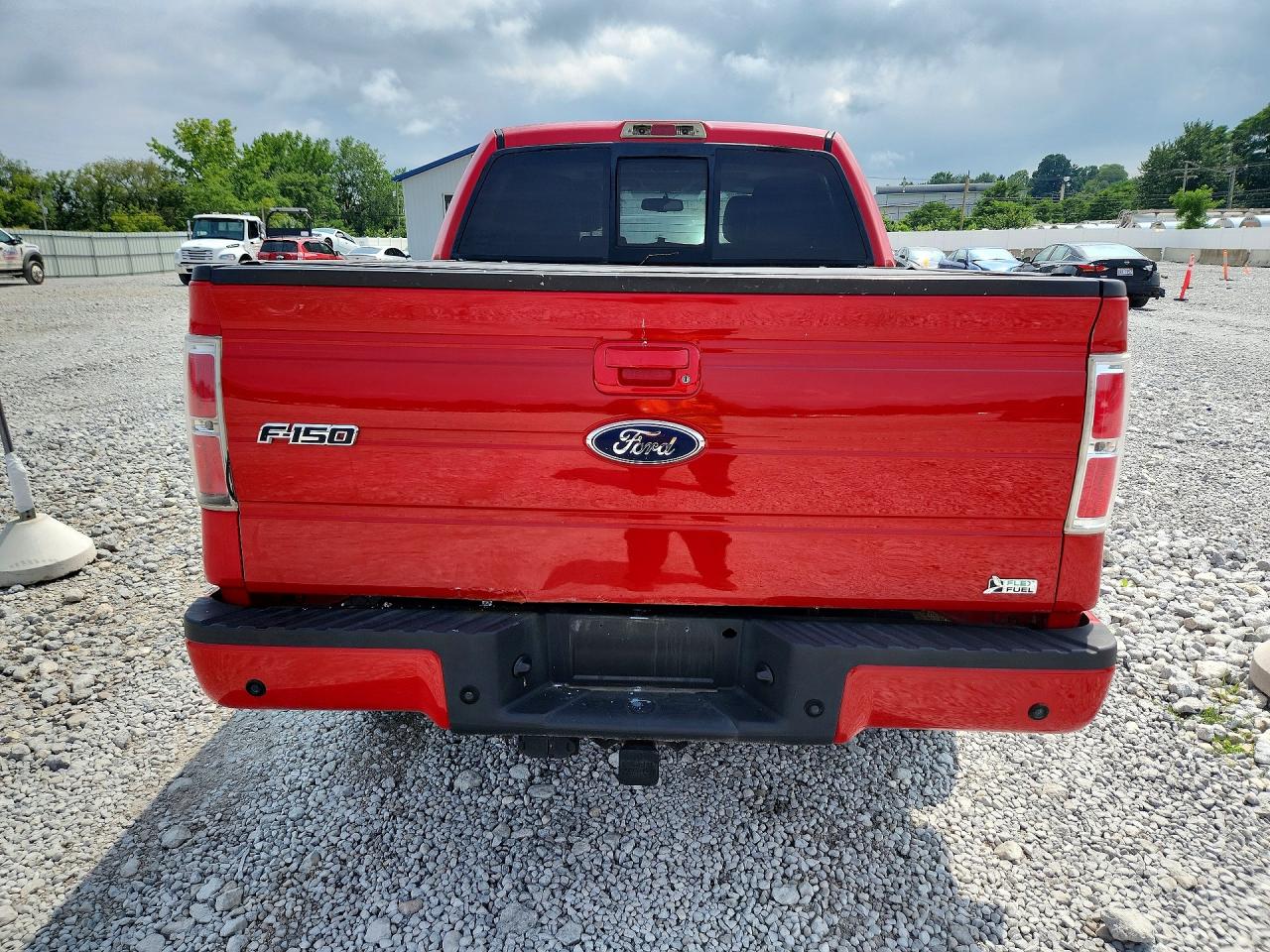 2010 Ford F150 Supercrew Red vin: 1FTFW1EV5AFC83075