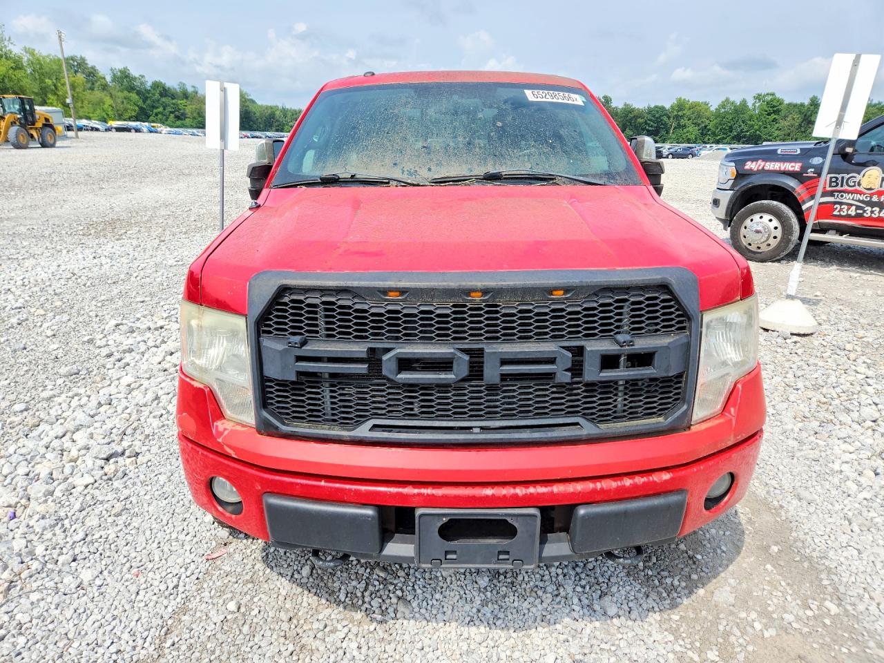 2010 Ford F150 Supercrew Red vin: 1FTFW1EV5AFC83075