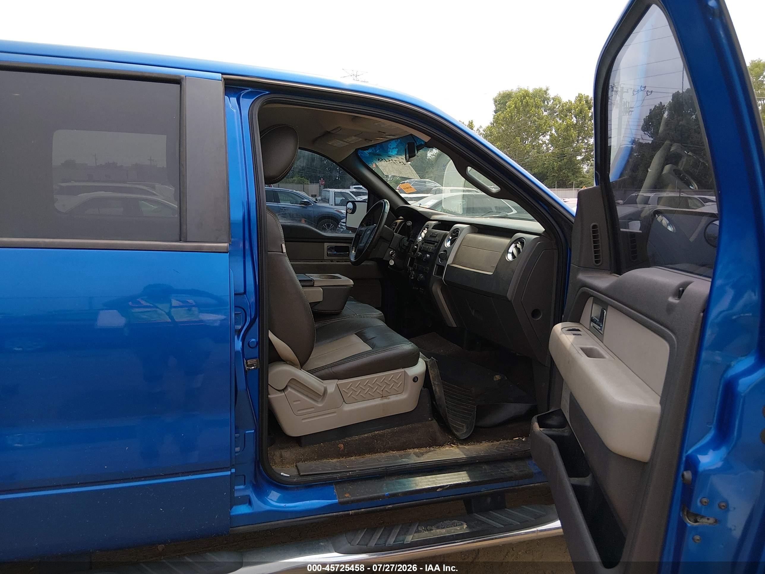 2010 Ford F-150 Fx4/harley-davidson/king Ranch/lariat/platinum/xl/xlt Blue vin: 1FTFW1EV5AFC89703