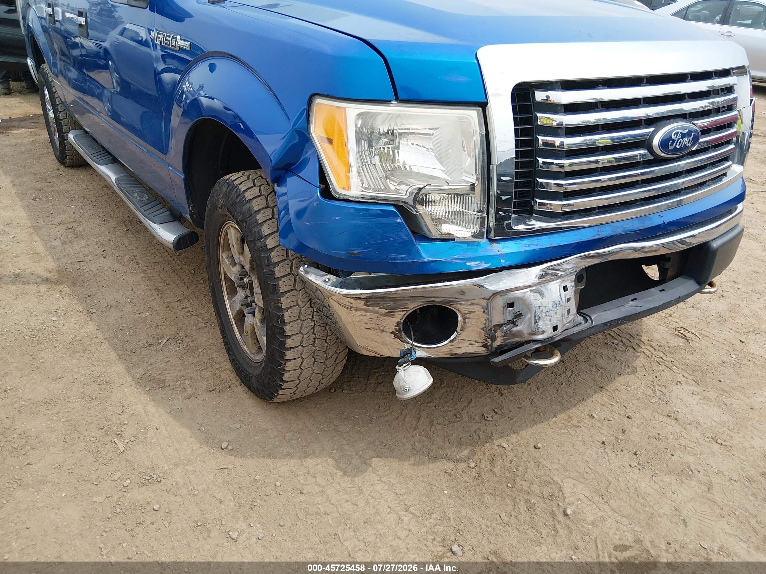 2010 Ford F-150 Fx4/harley-davidson/king Ranch/lariat/platinum/xl/xlt Blue vin: 1FTFW1EV5AFC89703