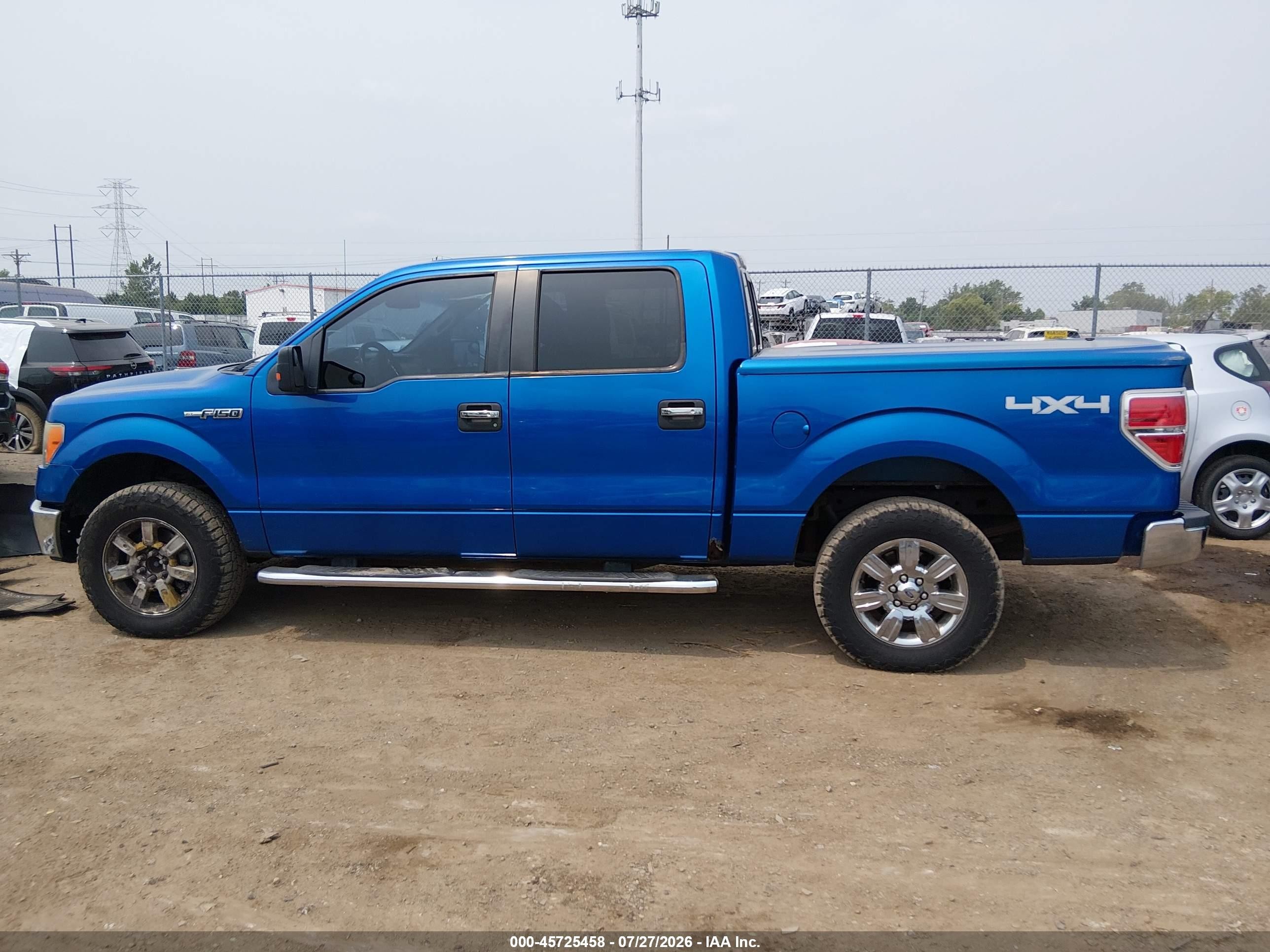 2010 Ford F-150 Fx4/harley-davidson/king Ranch/lariat/platinum/xl/xlt Blue vin: 1FTFW1EV5AFC89703