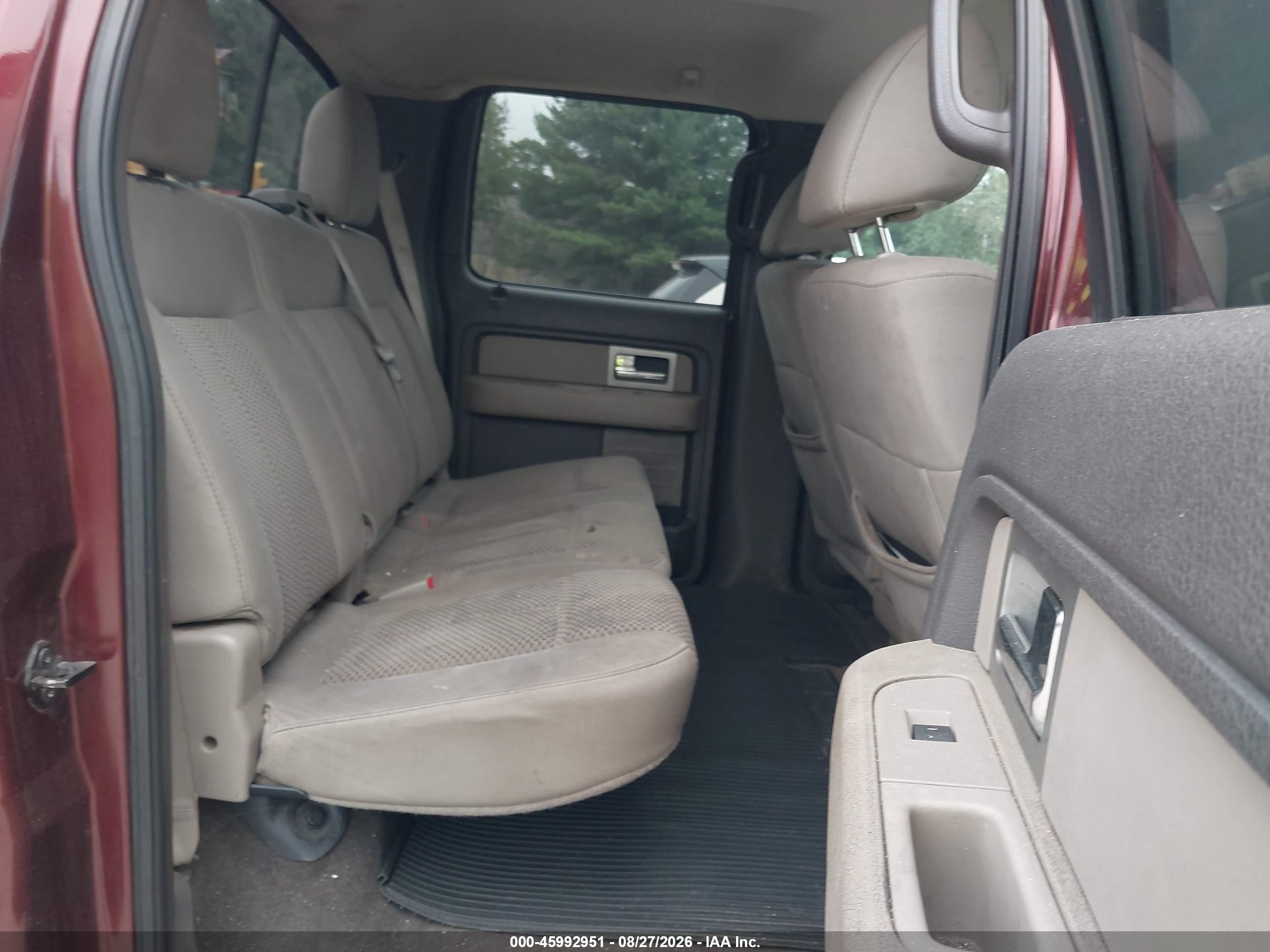 2010 Ford F-150 Fx4/harley-davidson/king Ranch/lariat/platinum/xl/xlt Maroon vin: 1FTFW1EV5AFC99762