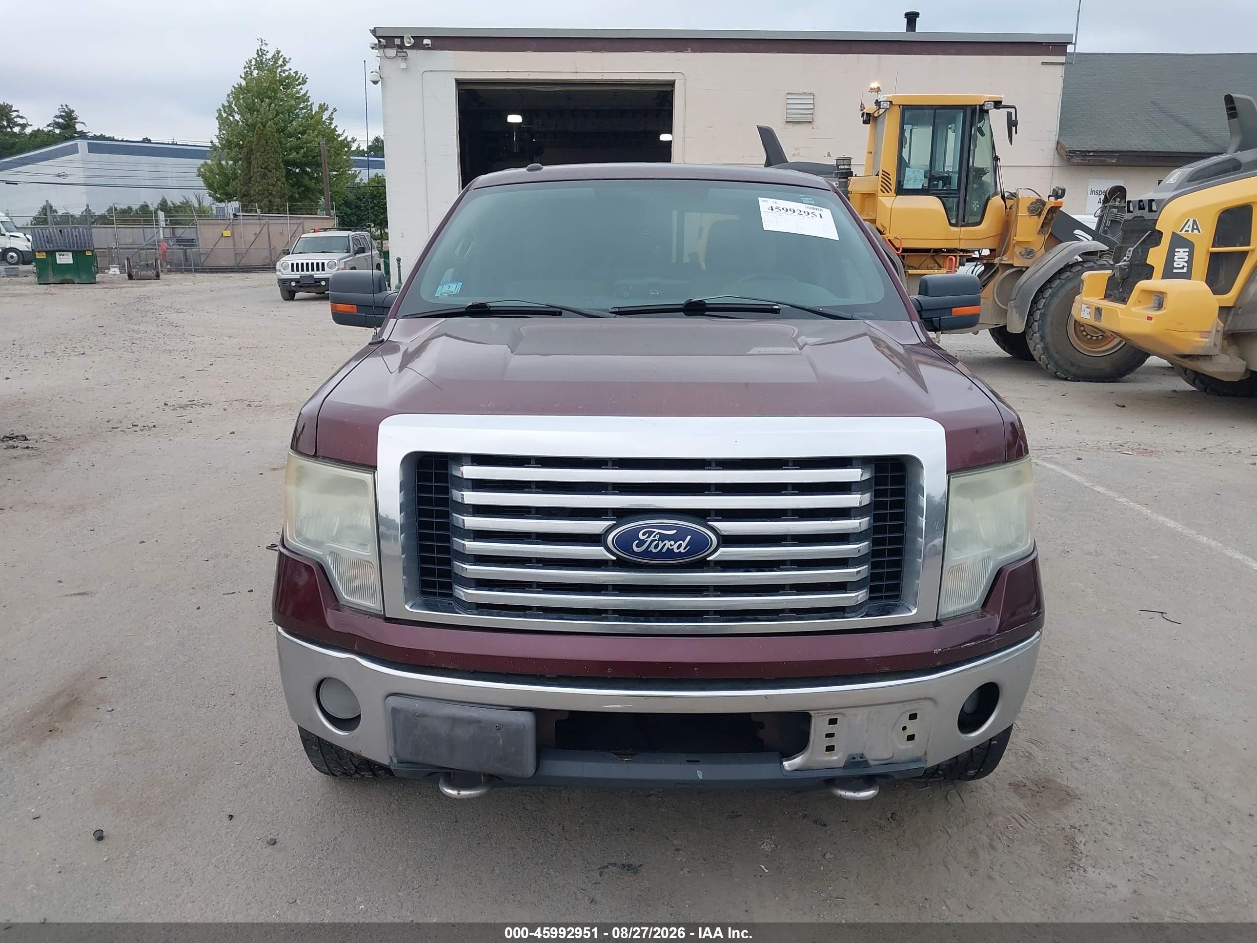 2010 Ford F-150 Fx4/harley-davidson/king Ranch/lariat/platinum/xl/xlt Maroon vin: 1FTFW1EV5AFC99762