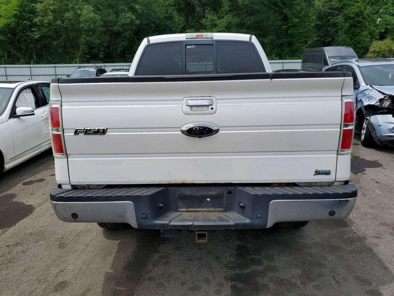 2010 Ford F150 Supercrew White vin: 1FTFW1EV5AFD35885