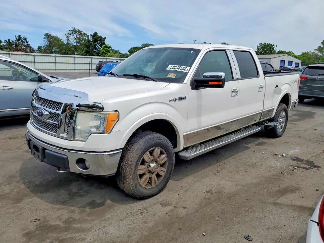 2010 Ford F150 Supercrew White vin: 1FTFW1EV5AFD35885