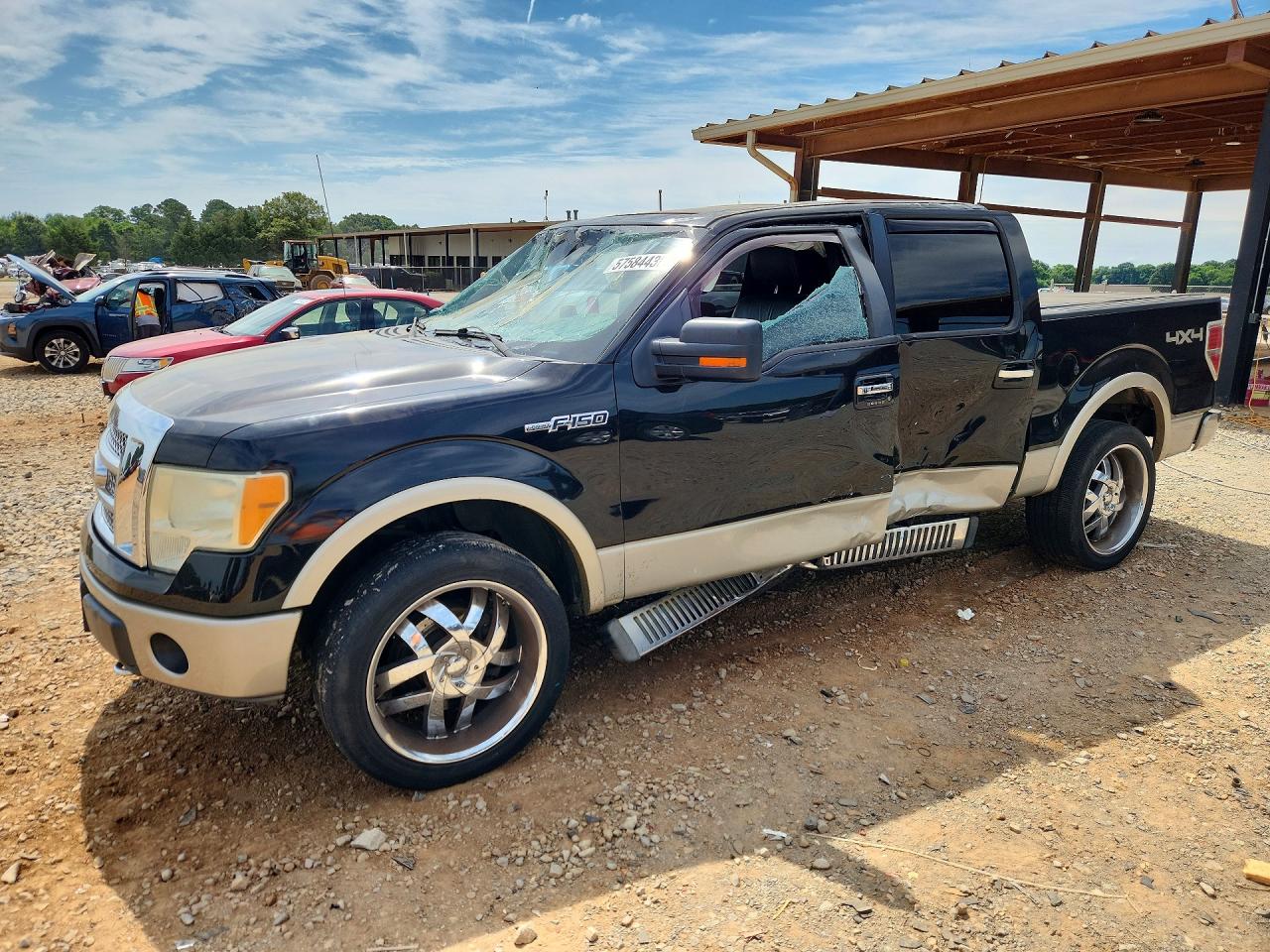 2010 Ford F150 Supercrew Черный vin: 1FTFW1EV5AFD51391
