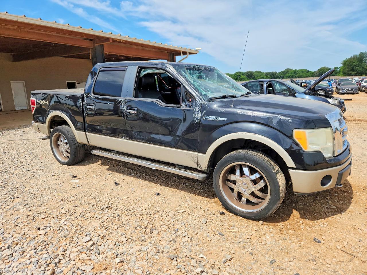 2010 Ford F150 Supercrew Black vin: 1FTFW1EV5AFD51391