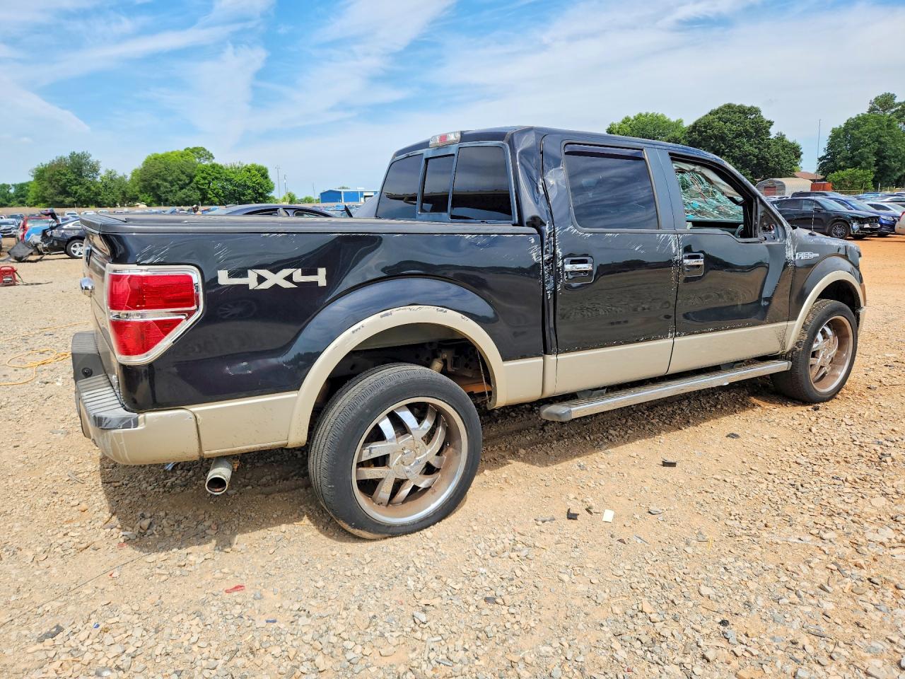 2010 Ford F150 Supercrew Black vin: 1FTFW1EV5AFD51391
