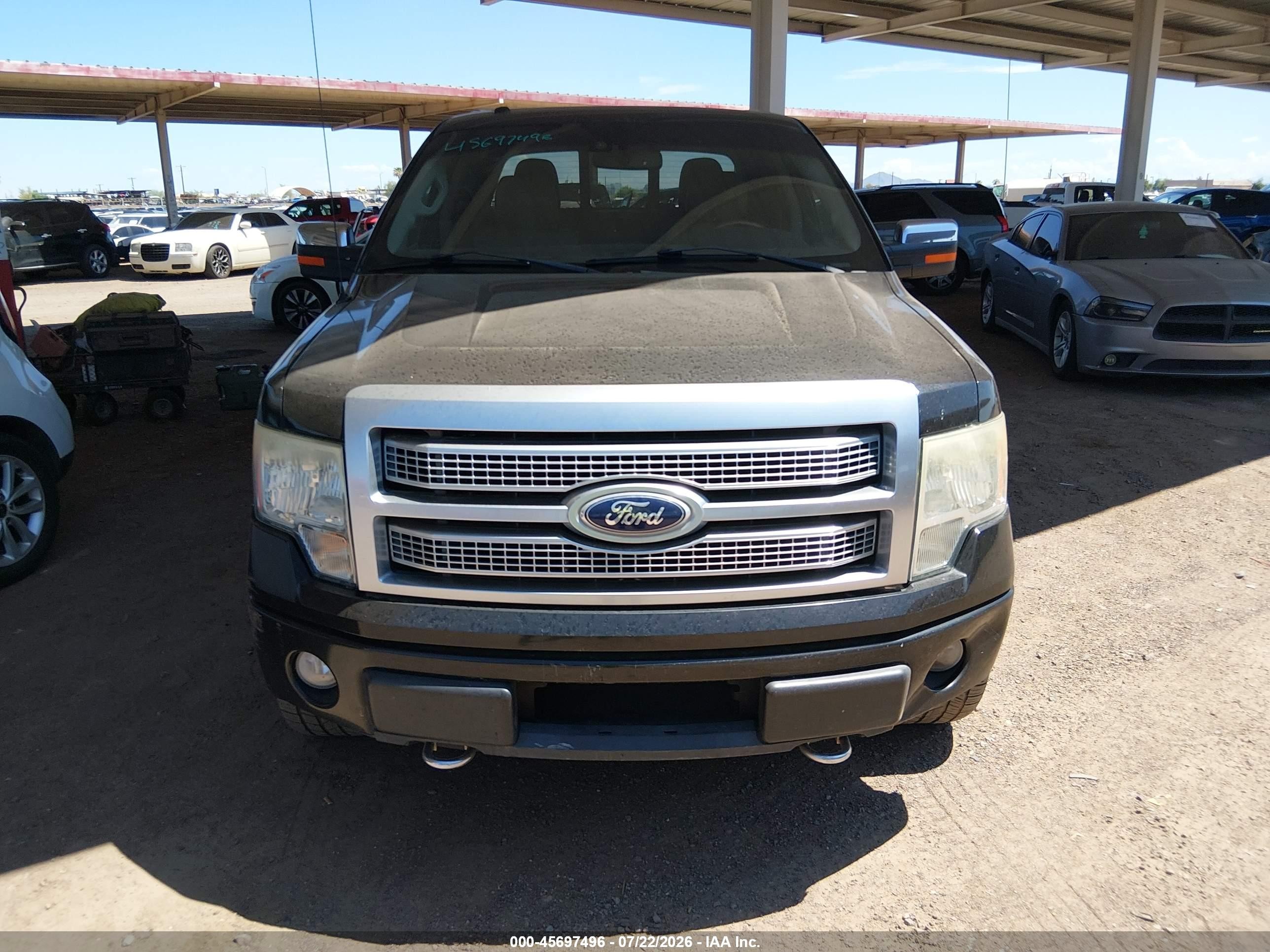 2010 Ford F-150 Fx4/harley-davidson/king Ranch/lariat/platinum/xl/xlt Brown vin: 1FTFW1EV5AFD67171