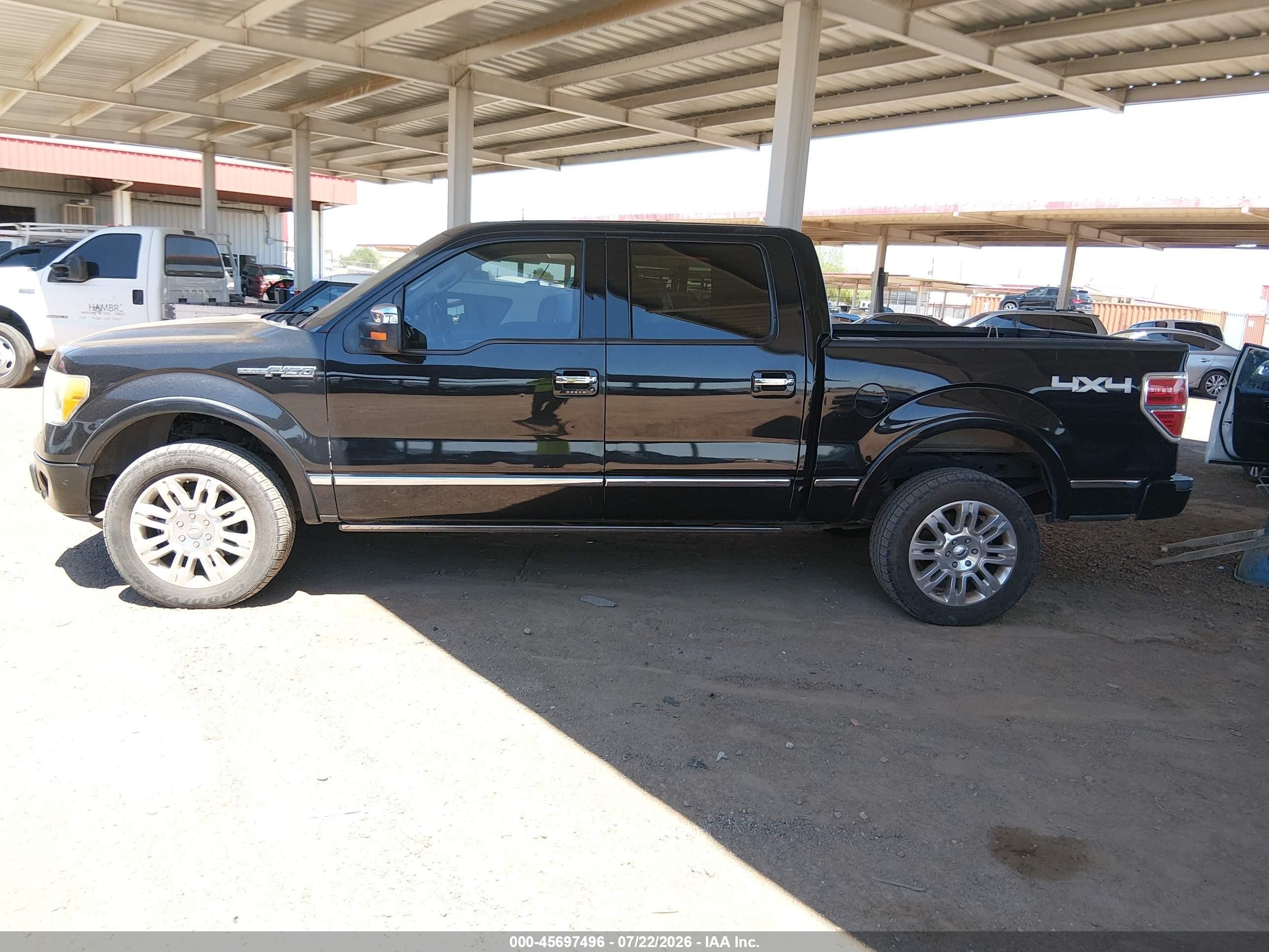 2010 Ford F-150 Fx4/harley-davidson/king Ranch/lariat/platinum/xl/xlt Brown vin: 1FTFW1EV5AFD67171