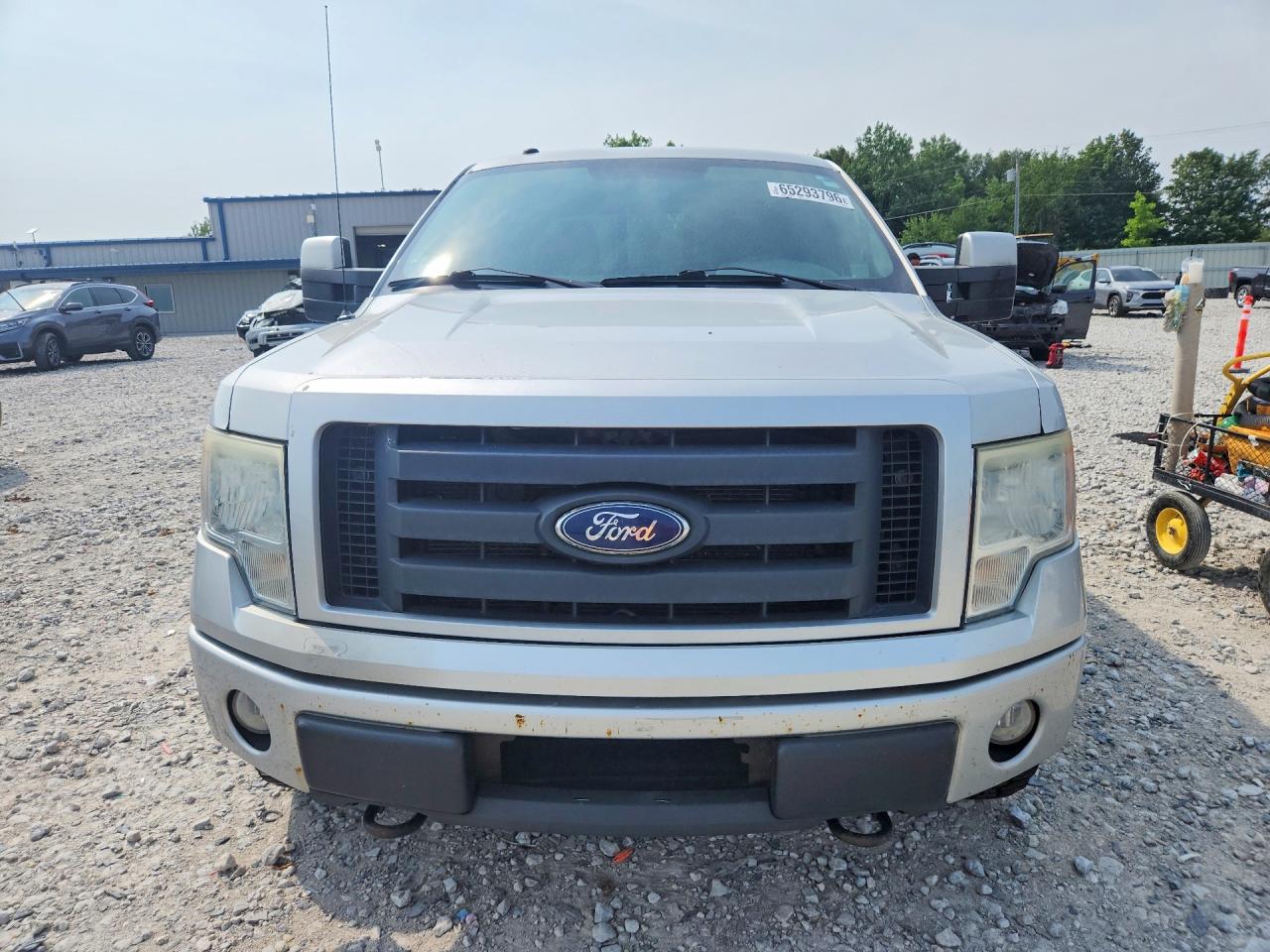 2010 Ford F150 Supercrew Silver vin: 1FTFW1EV5AKB97627