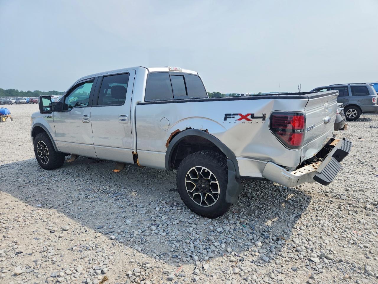 2010 Ford F150 Supercrew Silver vin: 1FTFW1EV5AKB97627