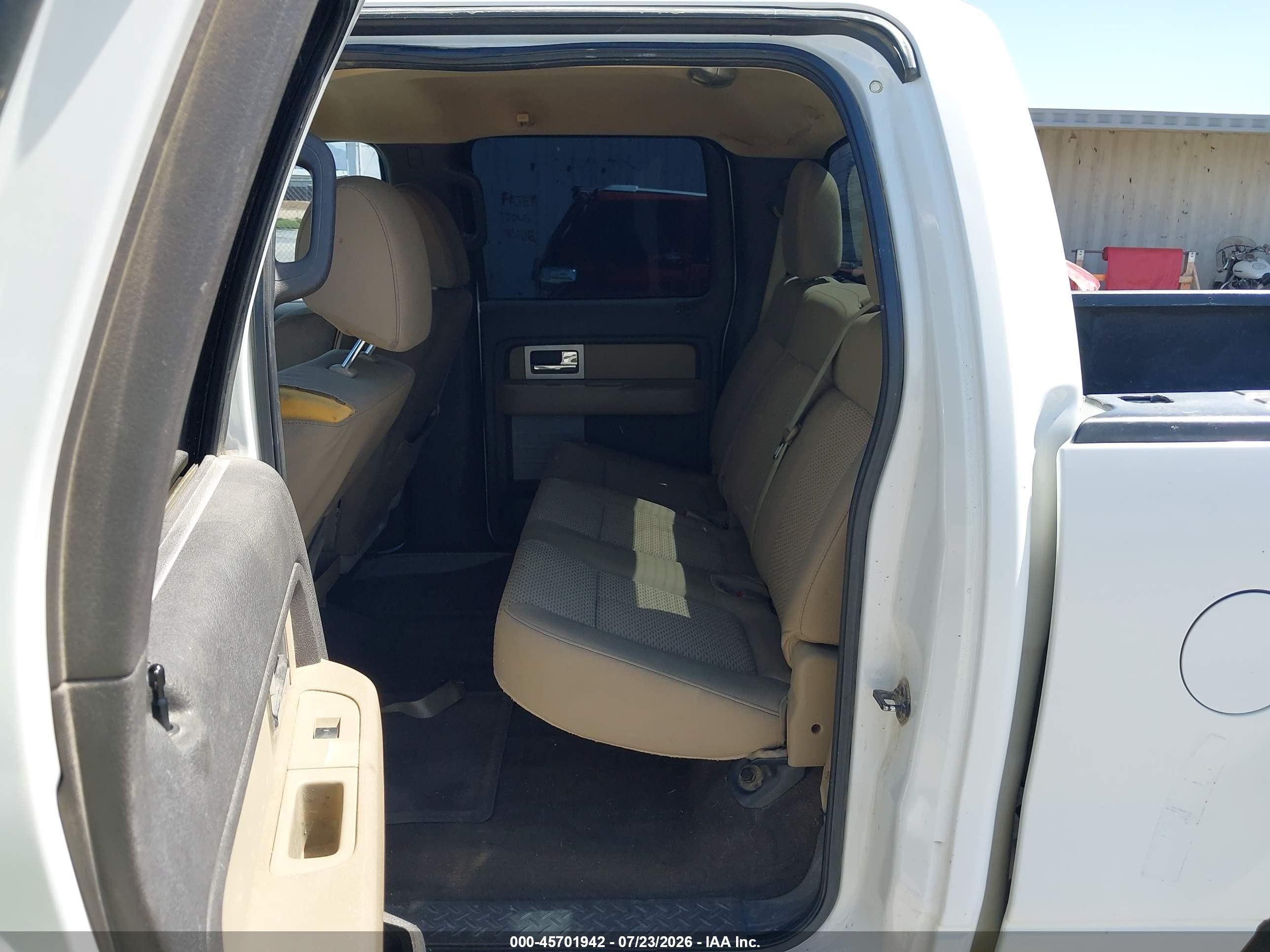 2010 Ford F-150 Fx4/harley-davidson/king Ranch/lariat/platinum/xl/xlt White vin: 1FTFW1EV5AKE20992