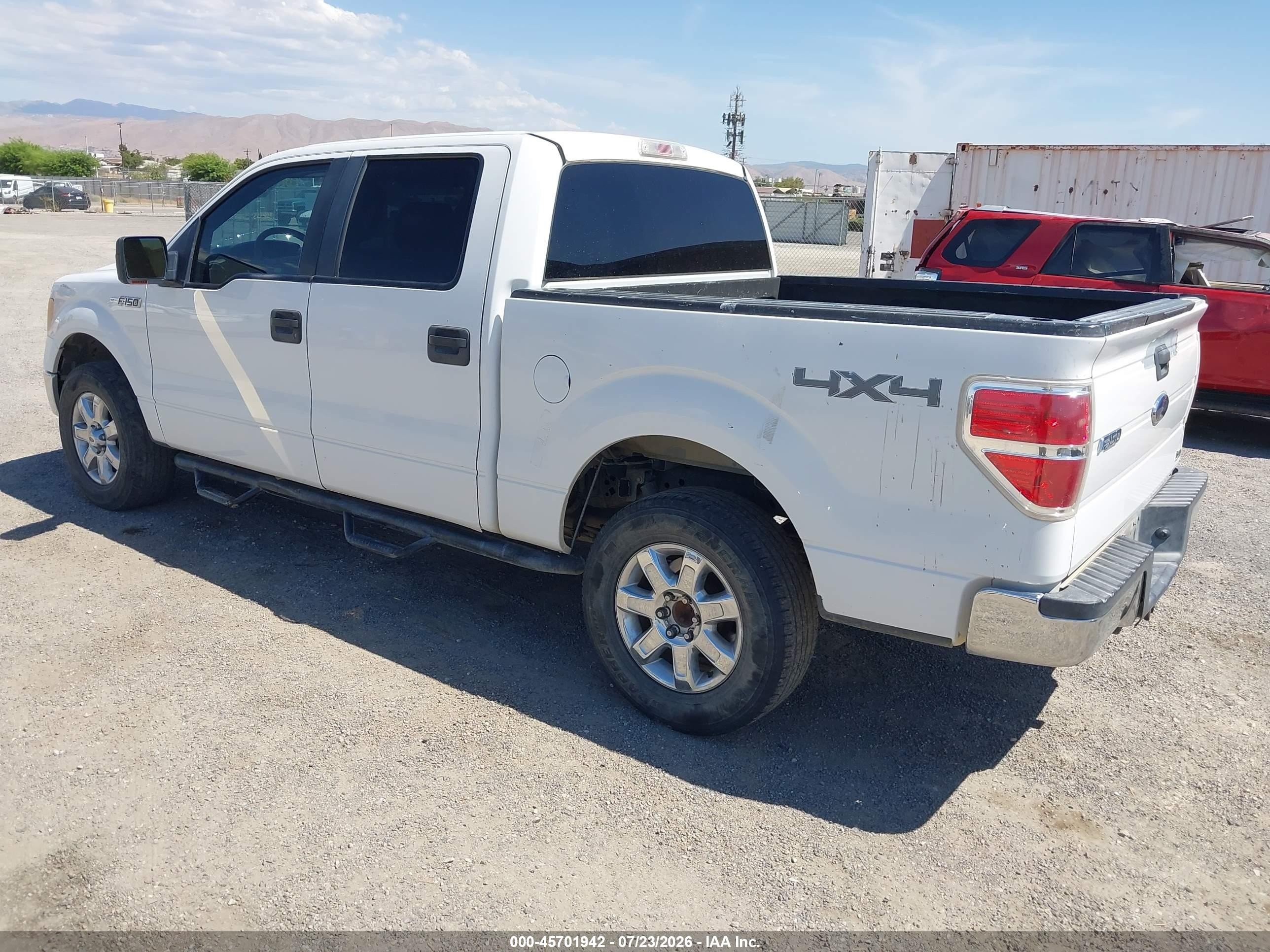 2010 Ford F-150 Fx4/harley-davidson/king Ranch/lariat/platinum/xl/xlt White vin: 1FTFW1EV5AKE20992