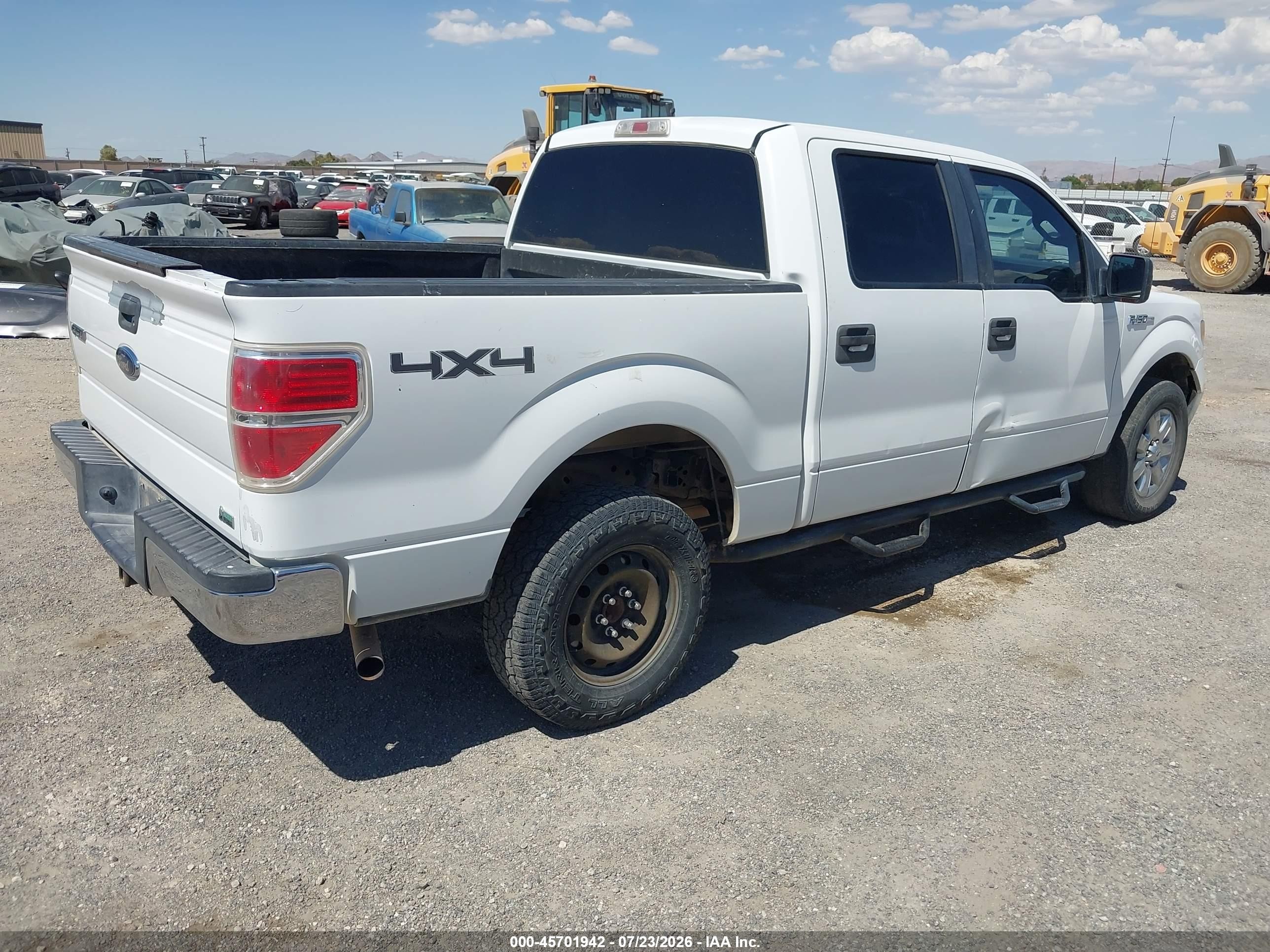 2010 Ford F-150 Fx4/harley-davidson/king Ranch/lariat/platinum/xl/xlt White vin: 1FTFW1EV5AKE20992