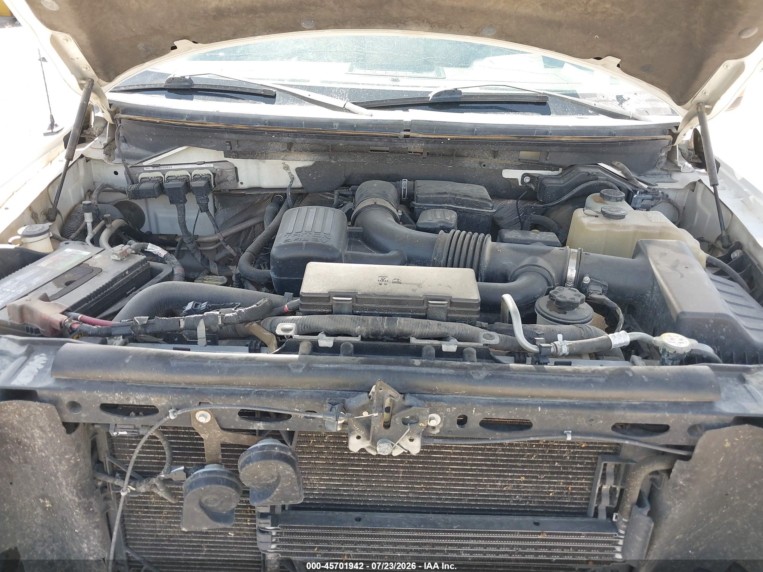2010 Ford F-150 Fx4/harley-davidson/king Ranch/lariat/platinum/xl/xlt White vin: 1FTFW1EV5AKE20992