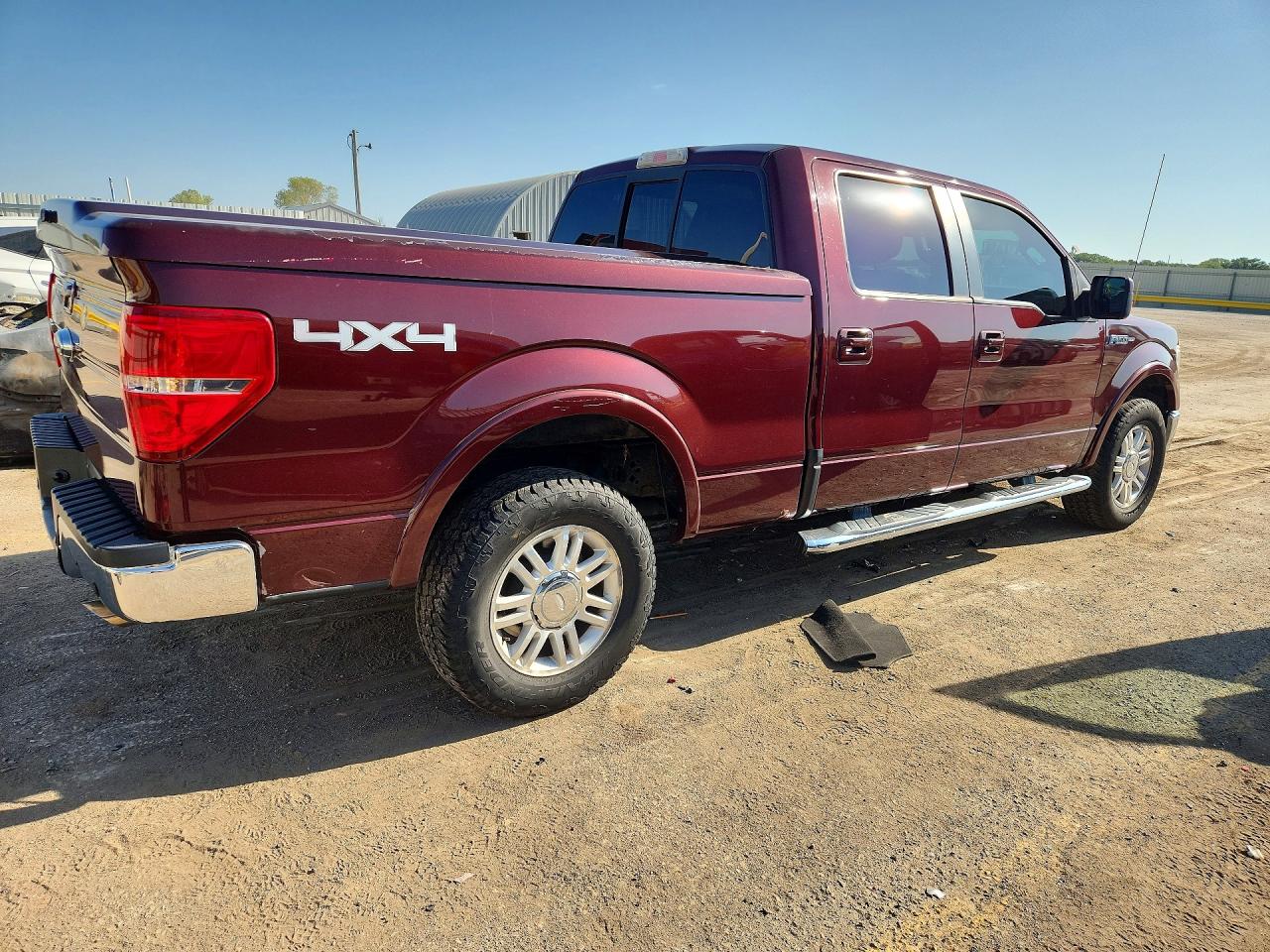 2010 Ford F150 Supercrew Maroon vin: 1FTFW1EV5AKE80402