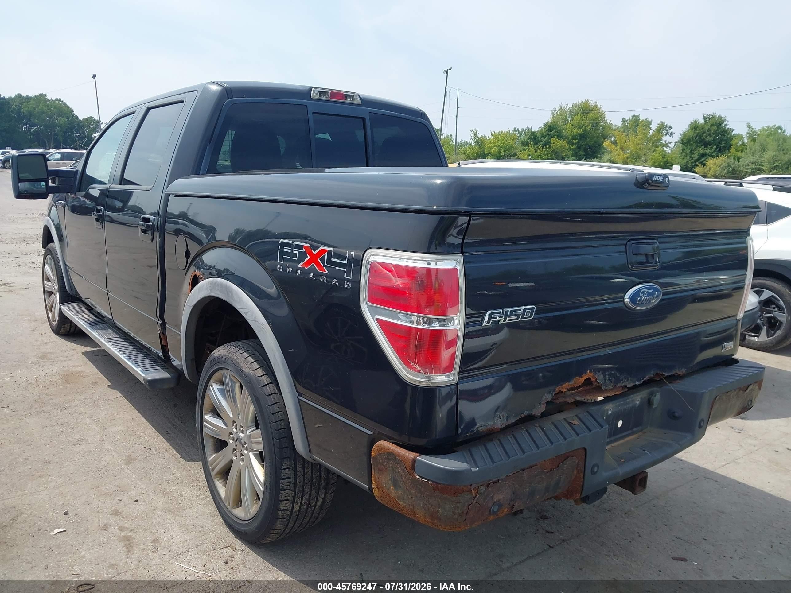 2010 Ford F-150   Черный vin: 1FTFW1EV6AFA01929